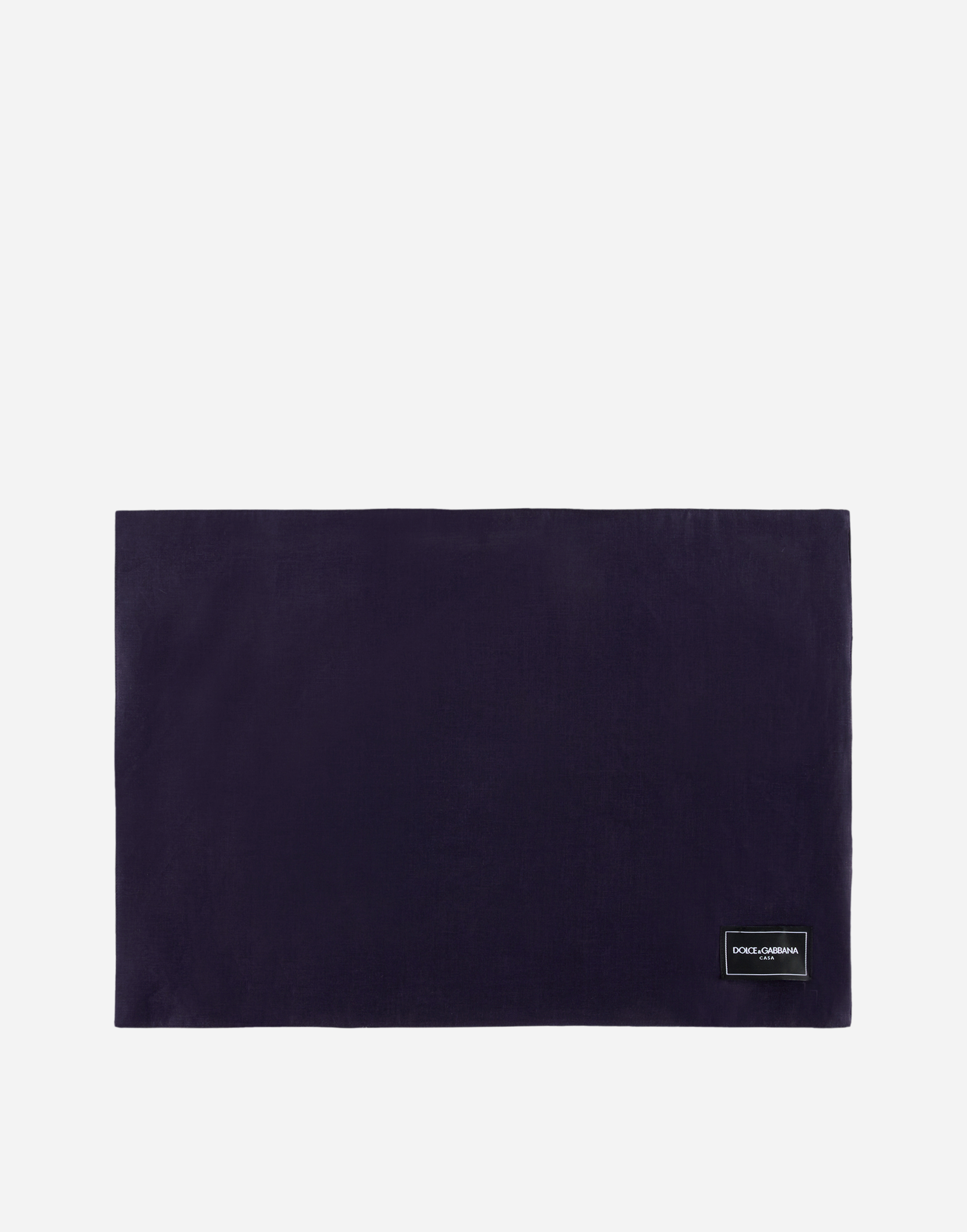Dolce & Gabbana Dolce&gabbana Blu Meditteraneo Linen Placemat & Napkin Set In Multicolor
