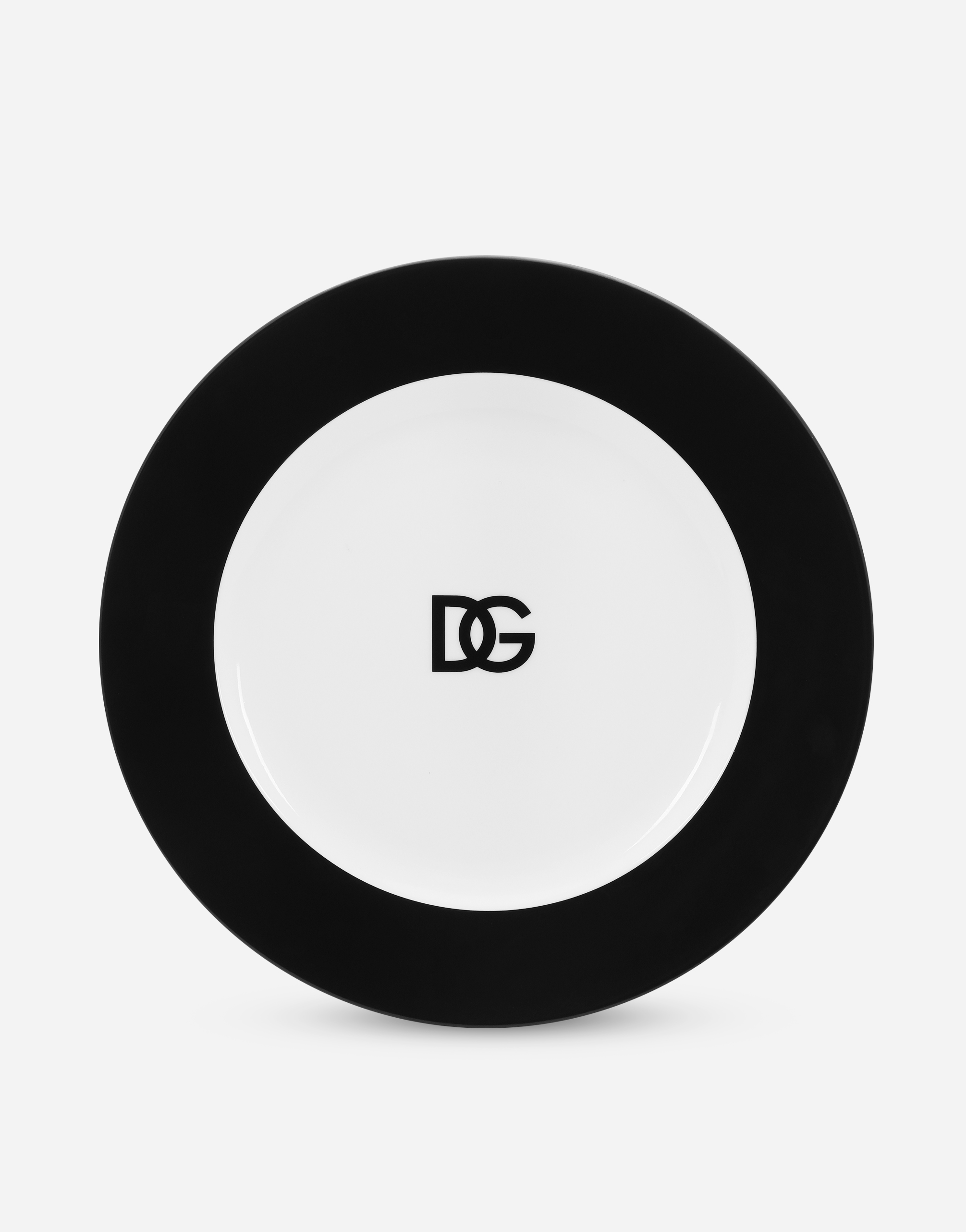 Dolce & Gabbana Porcelain Charger Plate In Multicolor