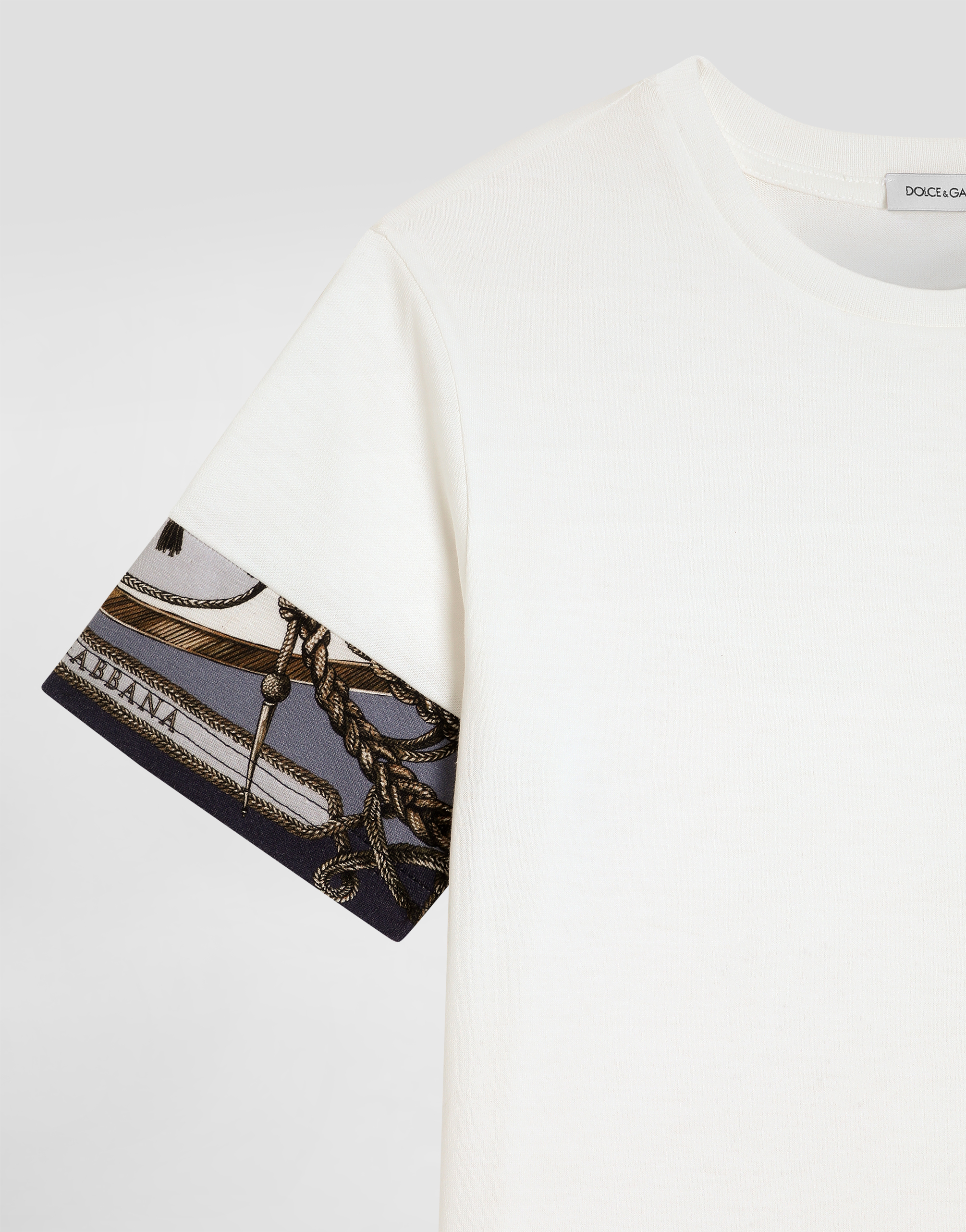 Dolce & Gabbana T-shirt Kids Color White In White
