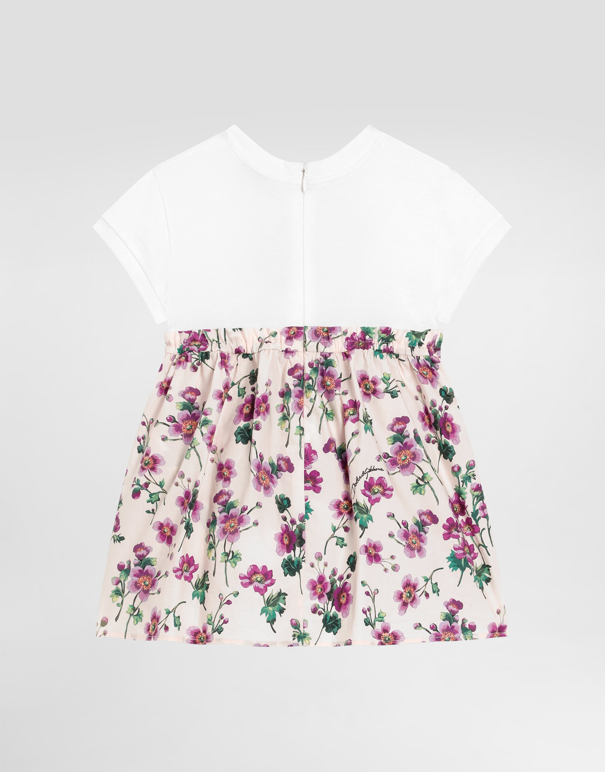 FlowerJerseydress with DG logo embroidery