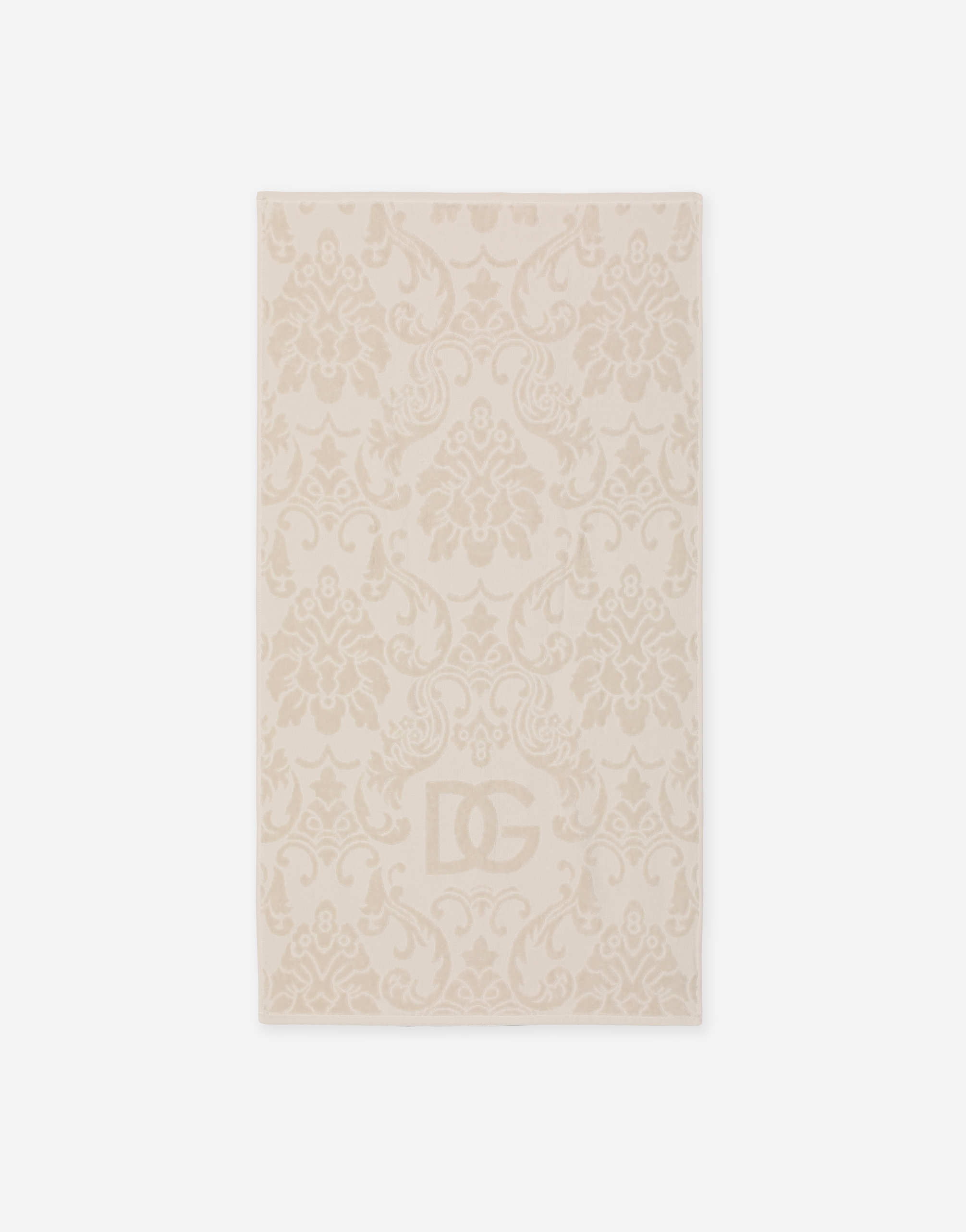 Dolce & Gabbana Set 5 Terry Cotton Towels In Multicolor