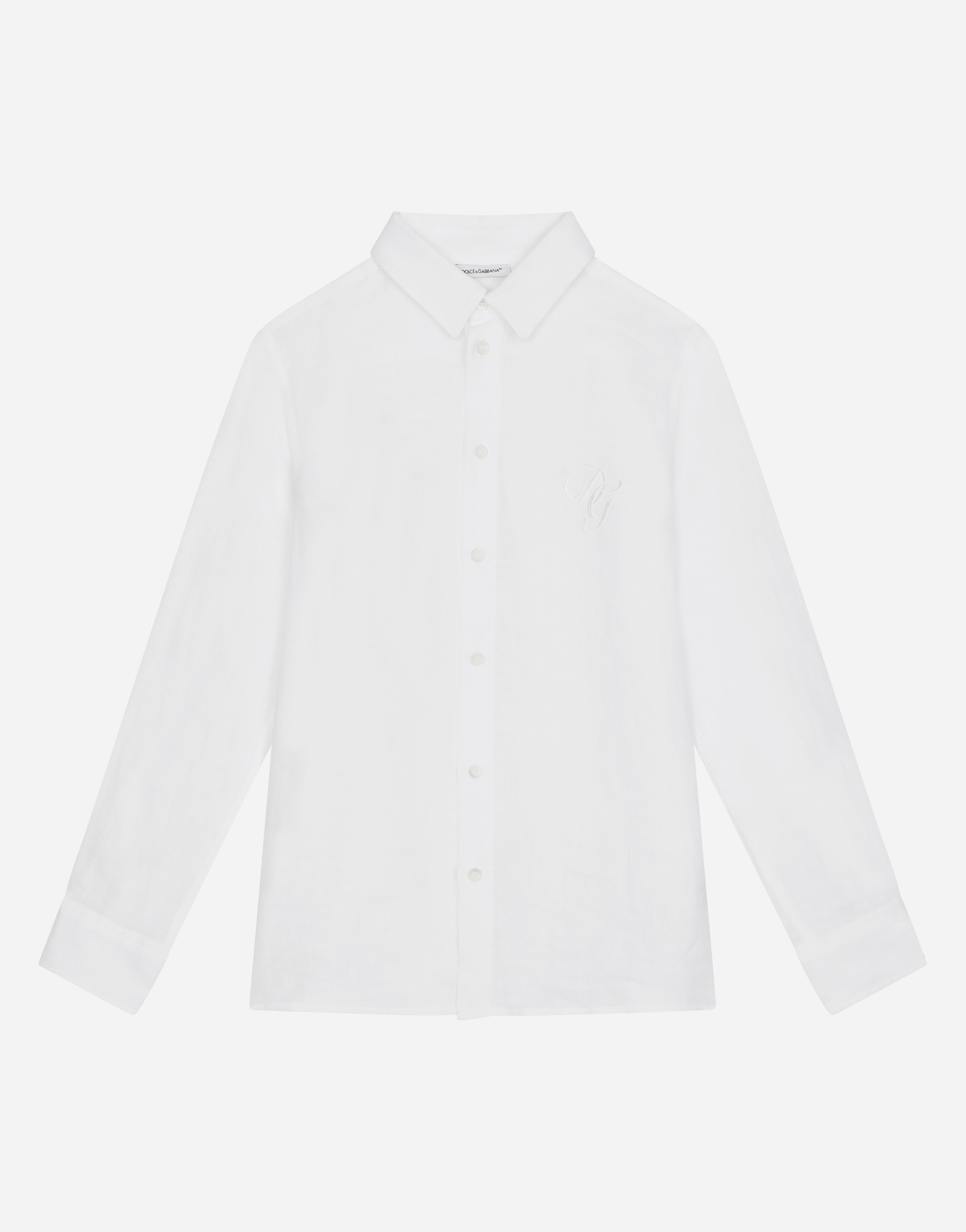 Dolce & Gabbana Camicia Manic. Lunga In White