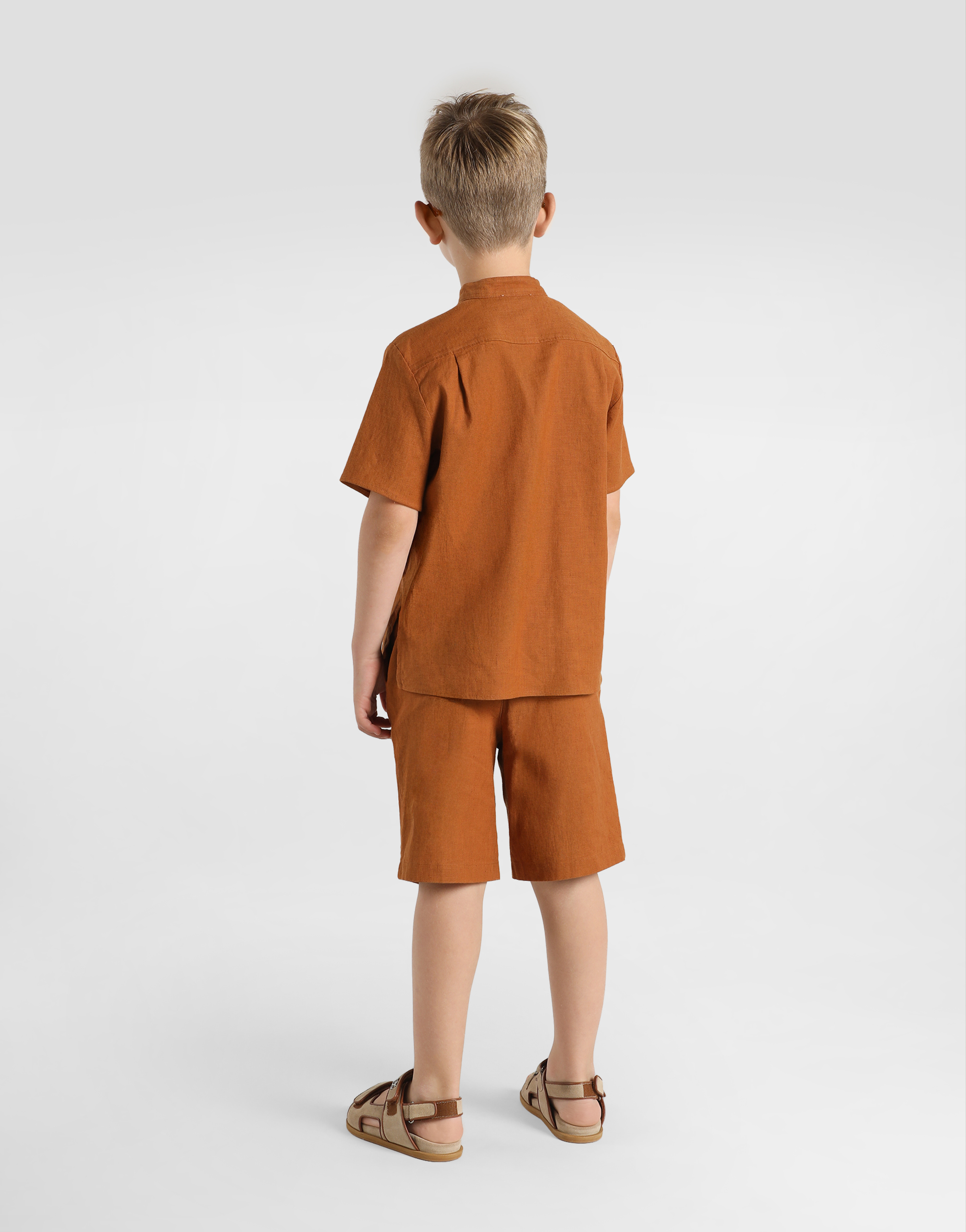 Dolce & Gabbana Shirt Kids Color Camel In Brown