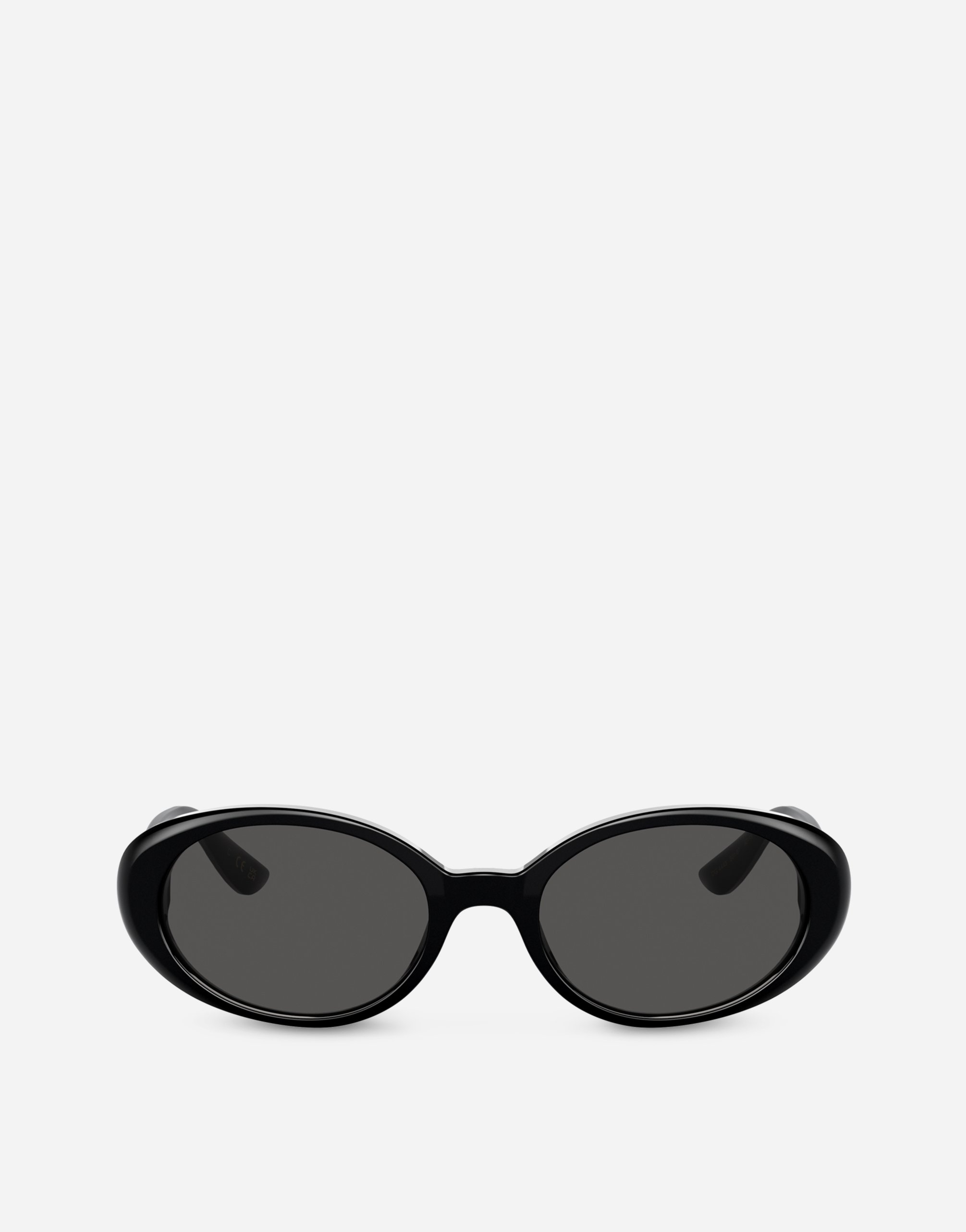 Dolce & Gabbana Re-edition Dna Sunglasses - Woman Black Acetate Onesize