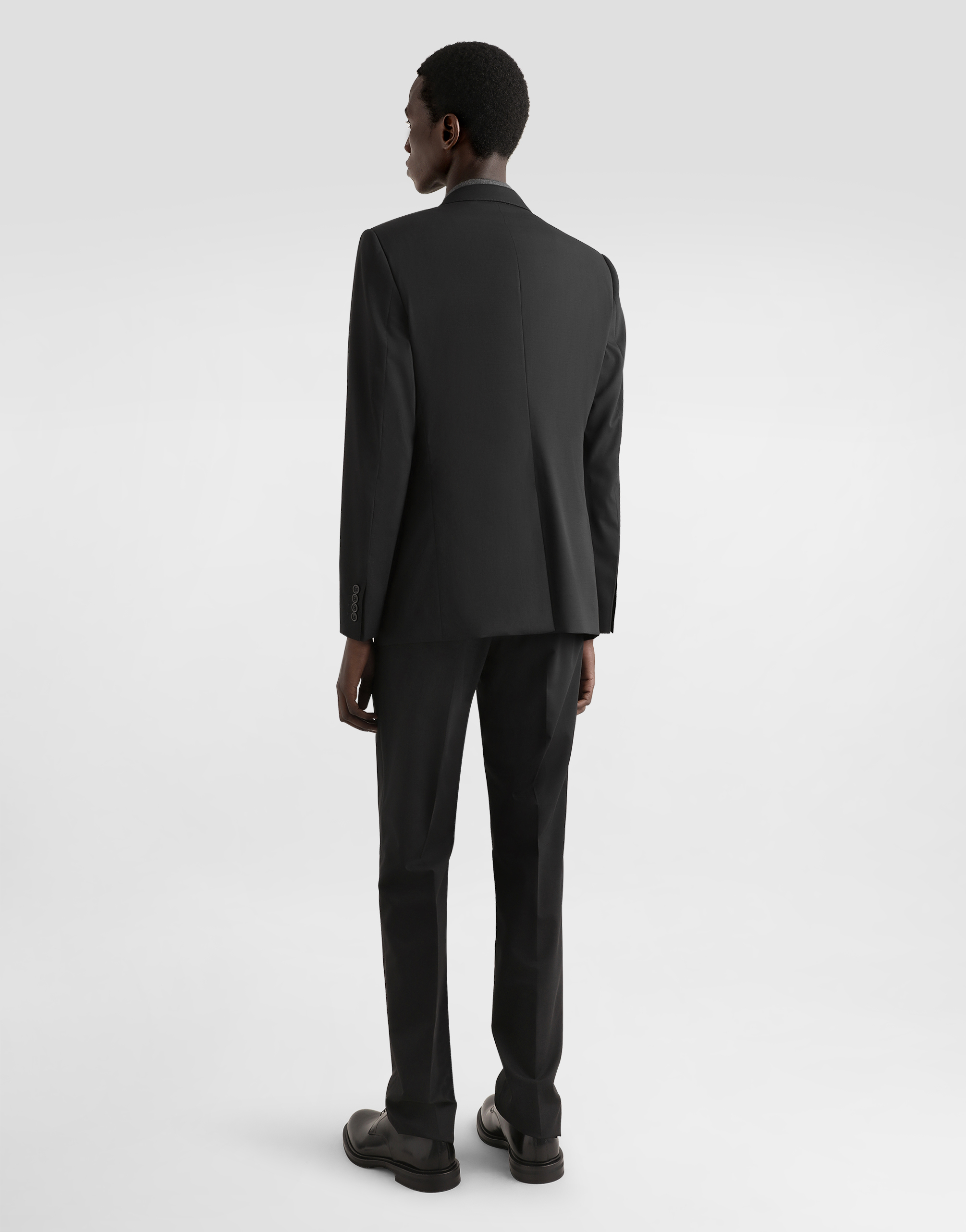  Dolce & Gabbana Anzug Martini Aus Wollstoff Mit Stretchanteil - Mann Anzüge Und Blazer Schwarz Wolle 52 