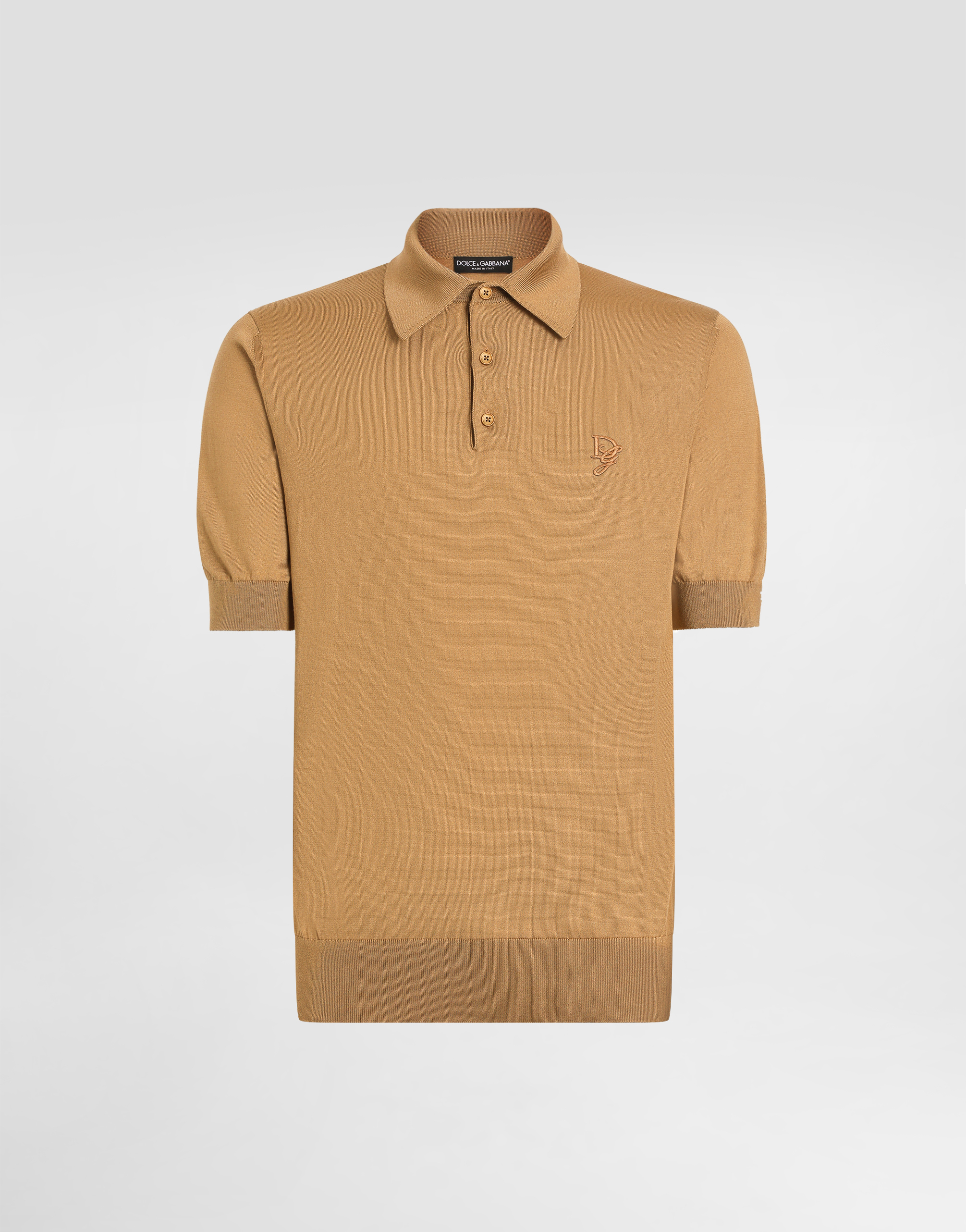 Tシャツ・カットソー Dolce & Gabbana SS25 Knitted polo shirt (GXZ02ZJBSK3 N0000) GXO38TJCVC7_N0000-4_650x.jpg?v