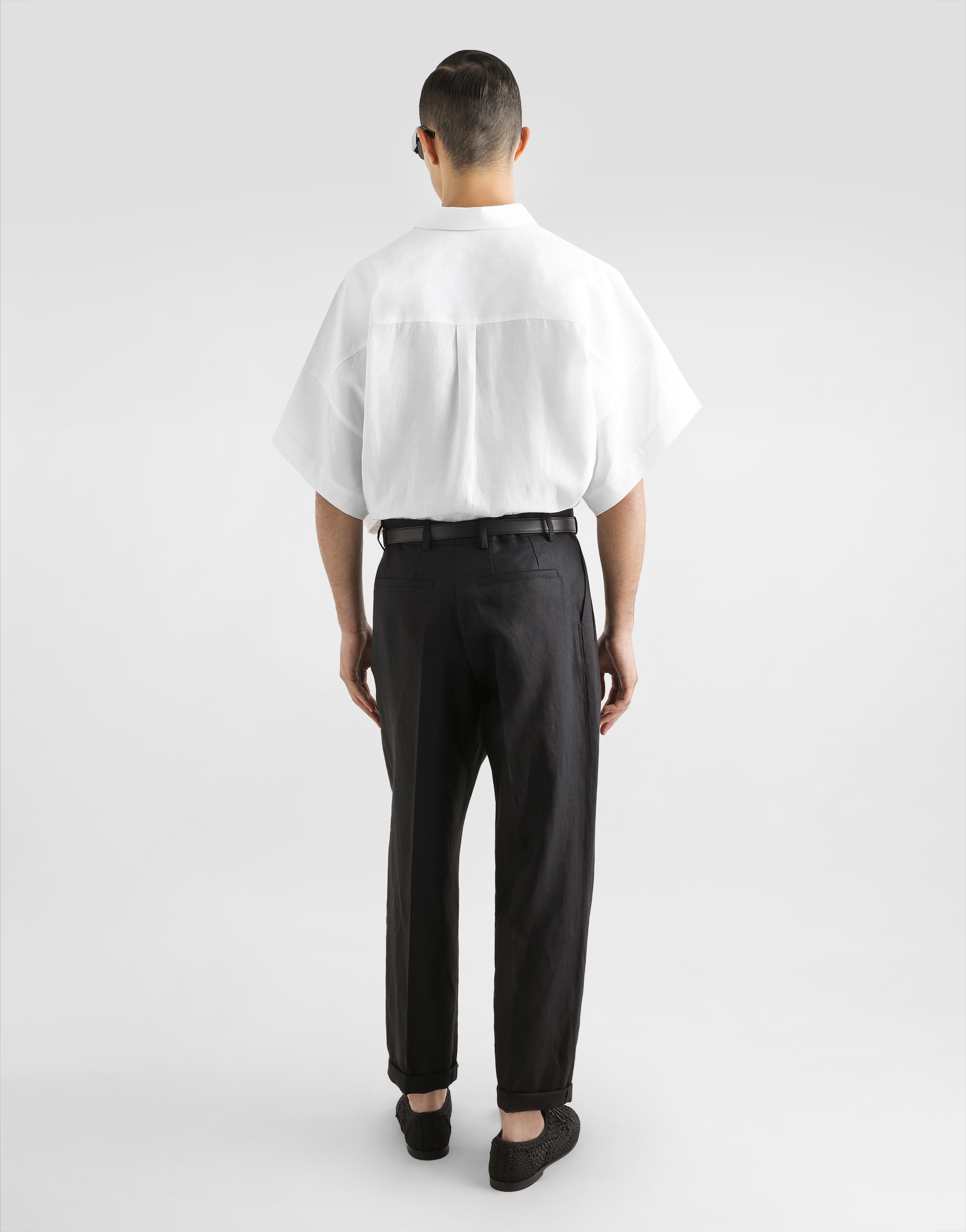 Linen shirt with full sleeves