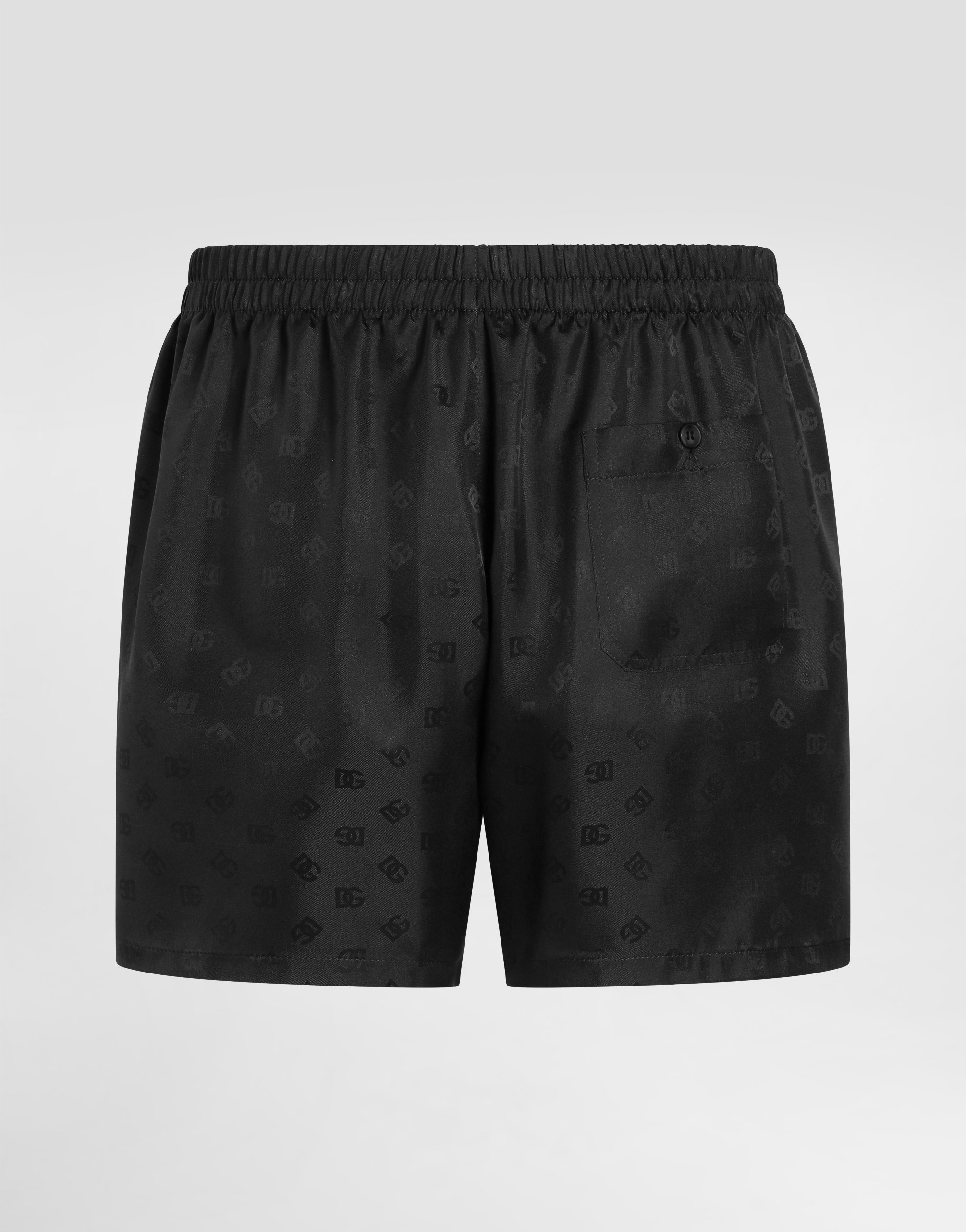 DG logo silk jacquard boxer