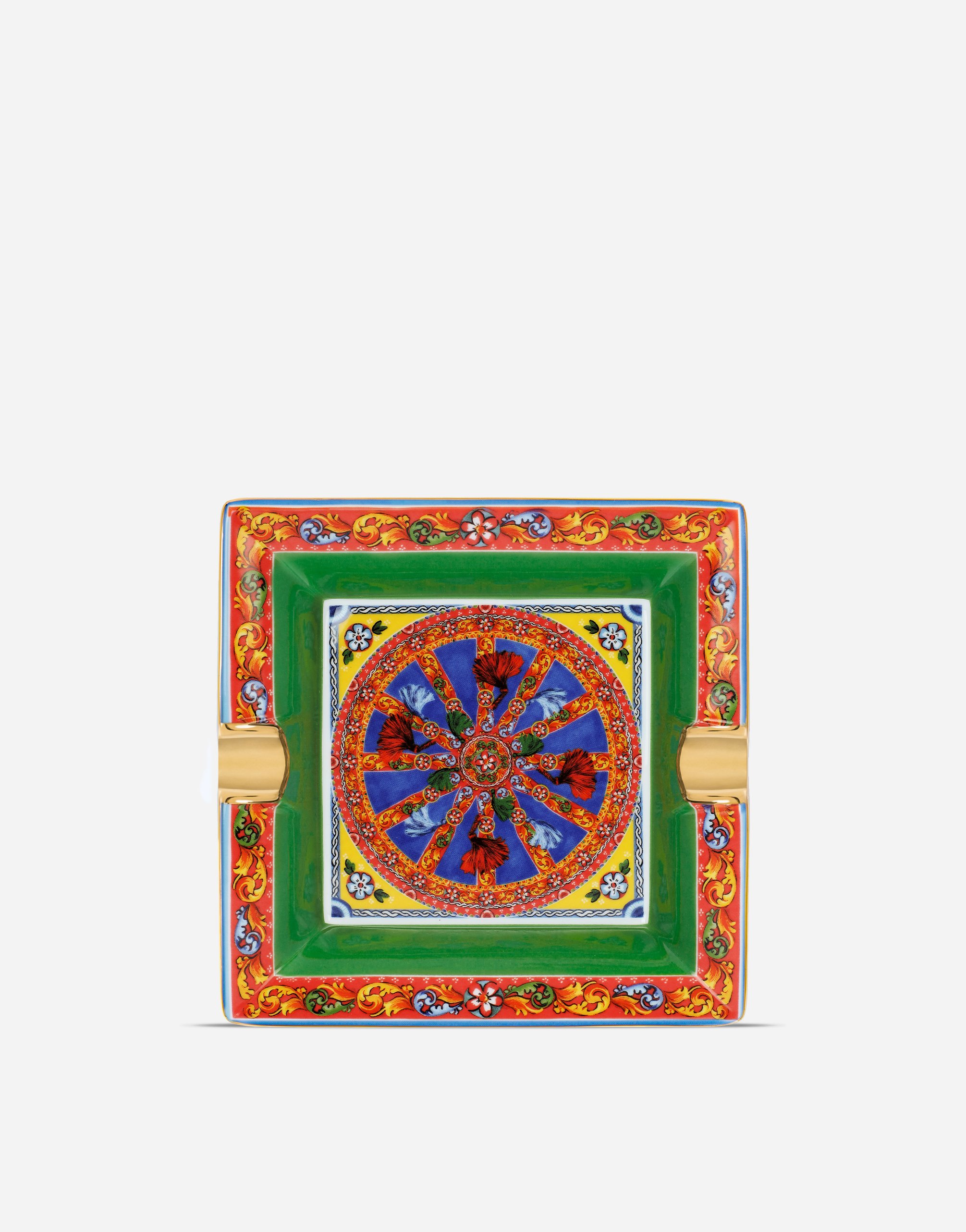 DOLCE&GABBANA 灰皿 マルチカラー アッシュトレイ ポーセリン | Dolce&Gabbana®