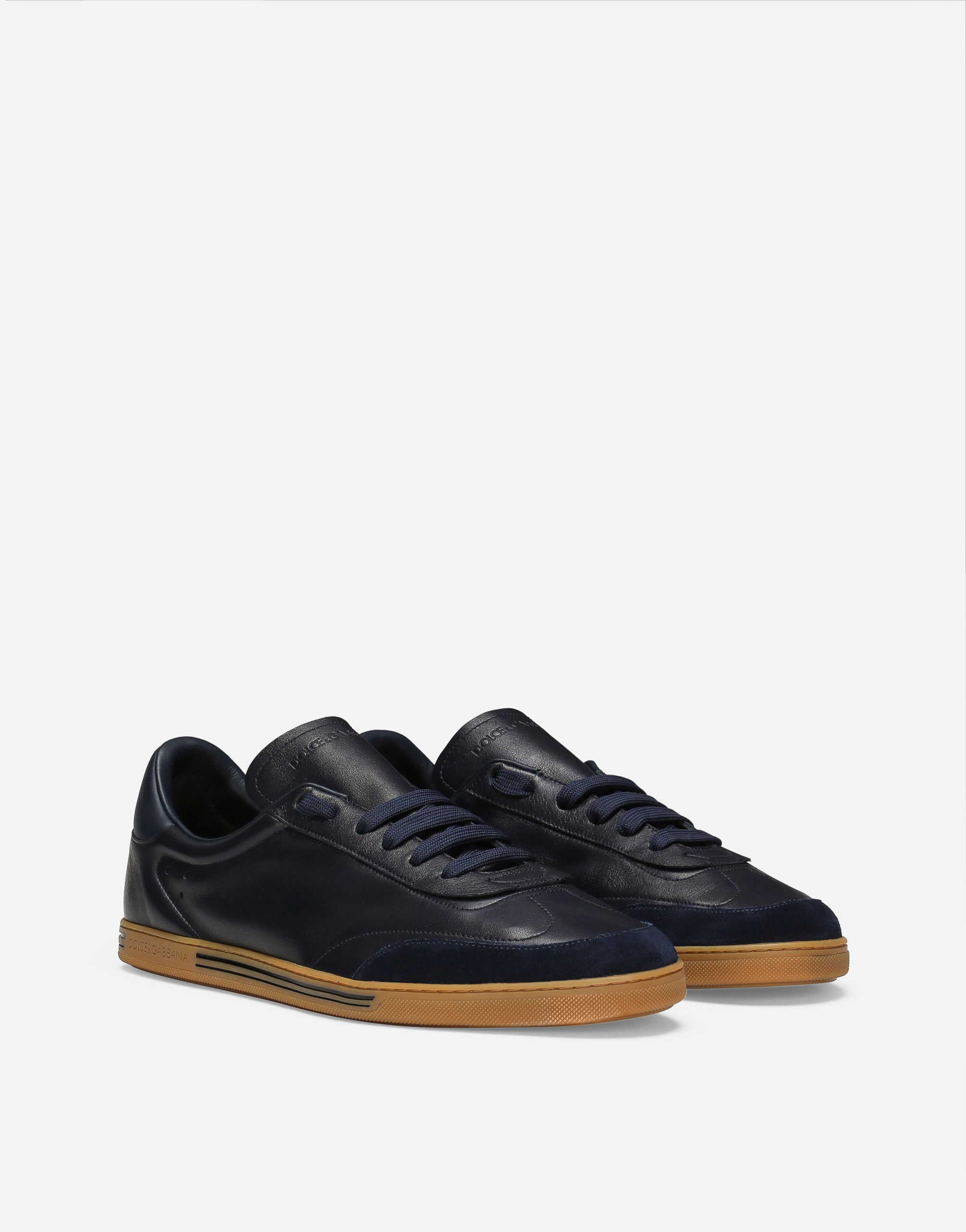 Dolce & Gabbana Saint Tropez Low-top Sneakers In Blue