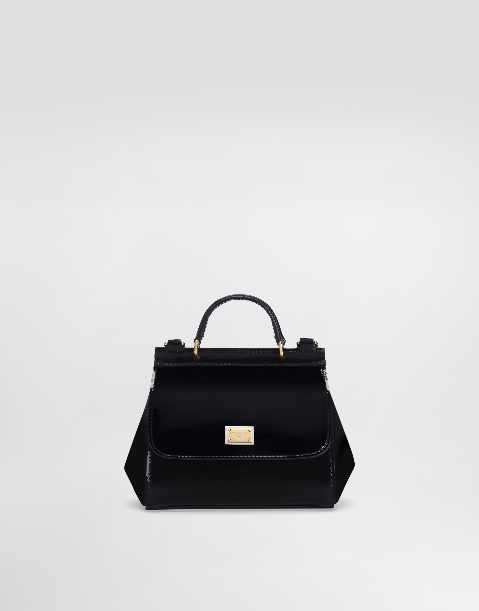 Patent leather mini Sicily bag in Blue for Girls Patent leather mini Sicily bag in Blue for Girls