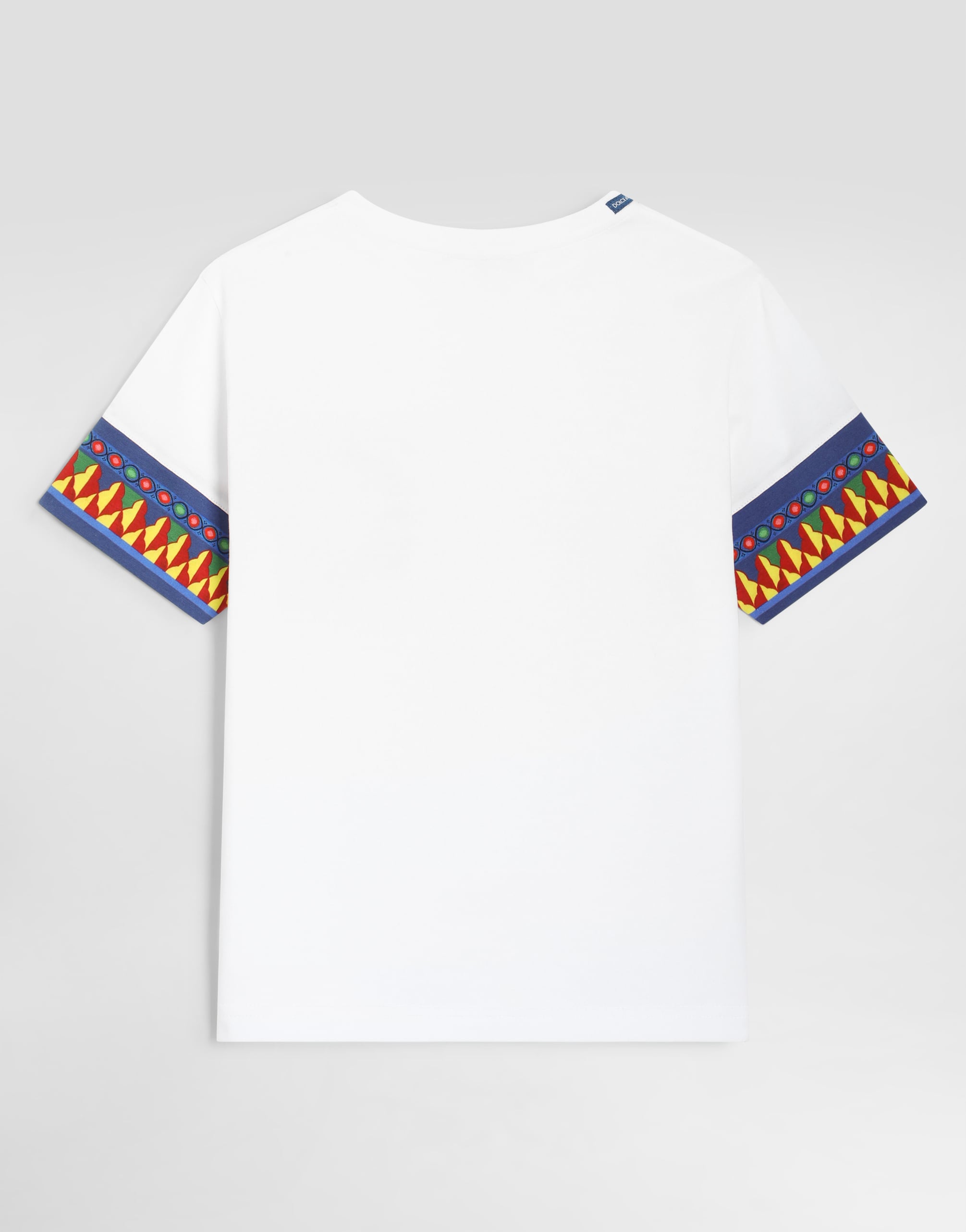  Dolce & Gabbana T-shirt En Jersey à Imprimé Carretto - Homme T-shirts Et Sweat-shirts Multicolore 3 Years 