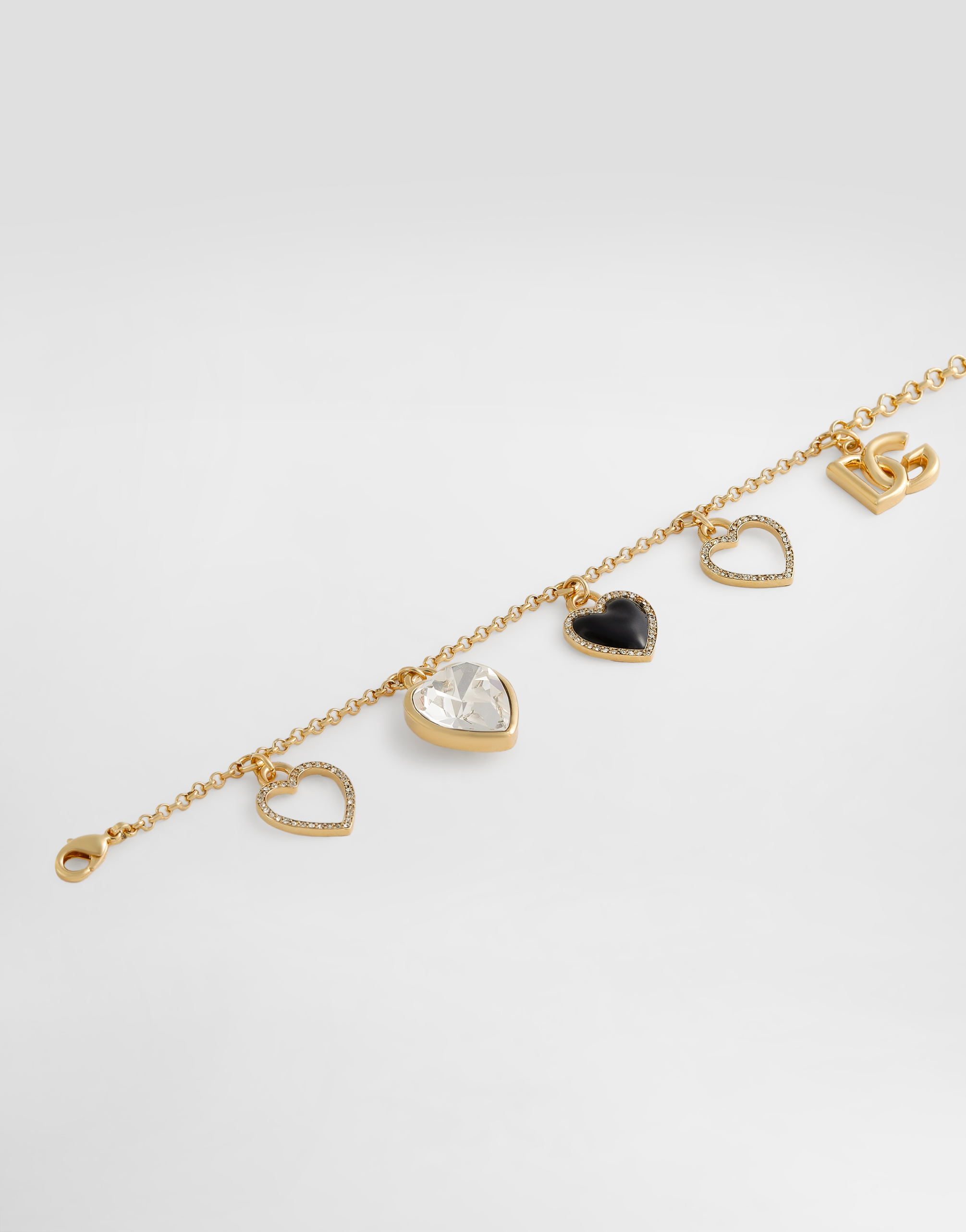 Italian Tailoring bracelet with heart charms