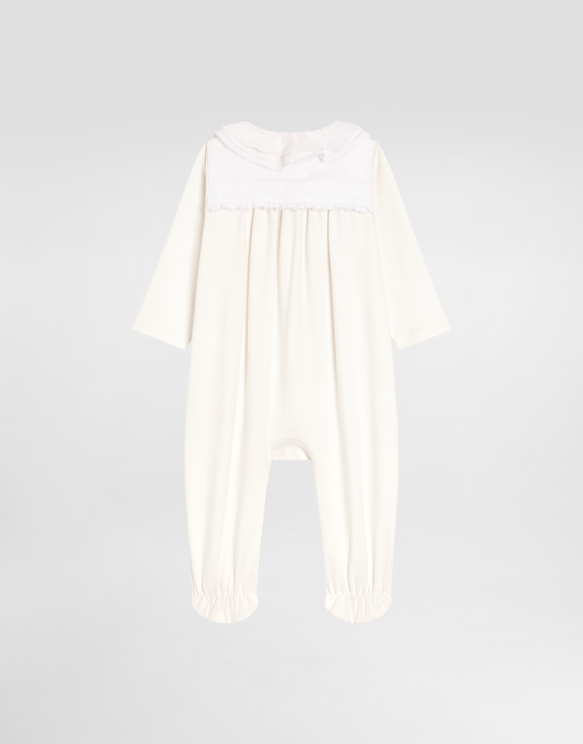  Dolce & Gabbana 3-piece Gift Set In Cotton With Lurex Dg Embroidery - Frau Geschenk-set Und Body Wei� 3/6 Months 