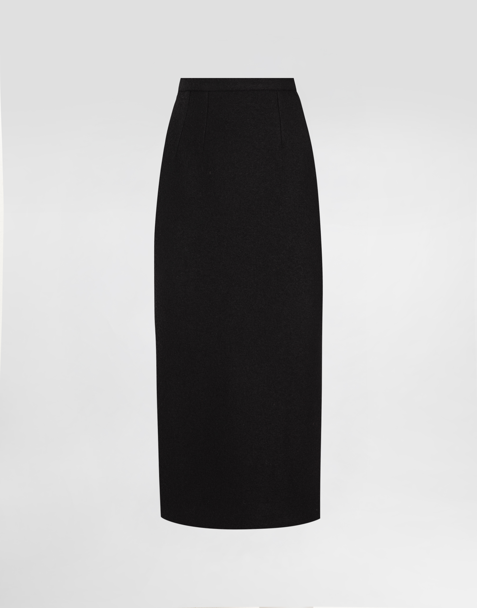 Wool pencil skirt