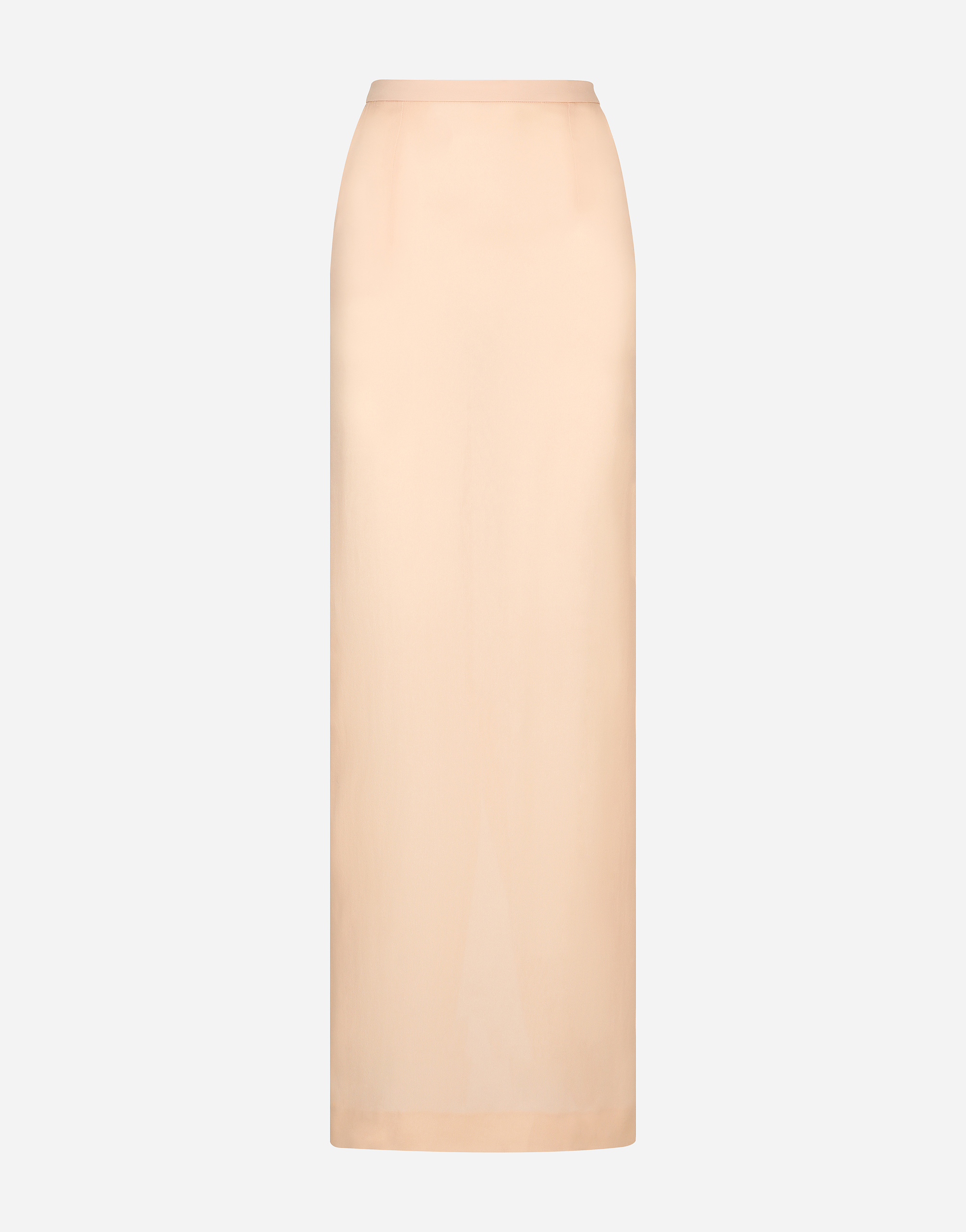 DOLCE & GABBANA LONG GEORGETTE SKIRT