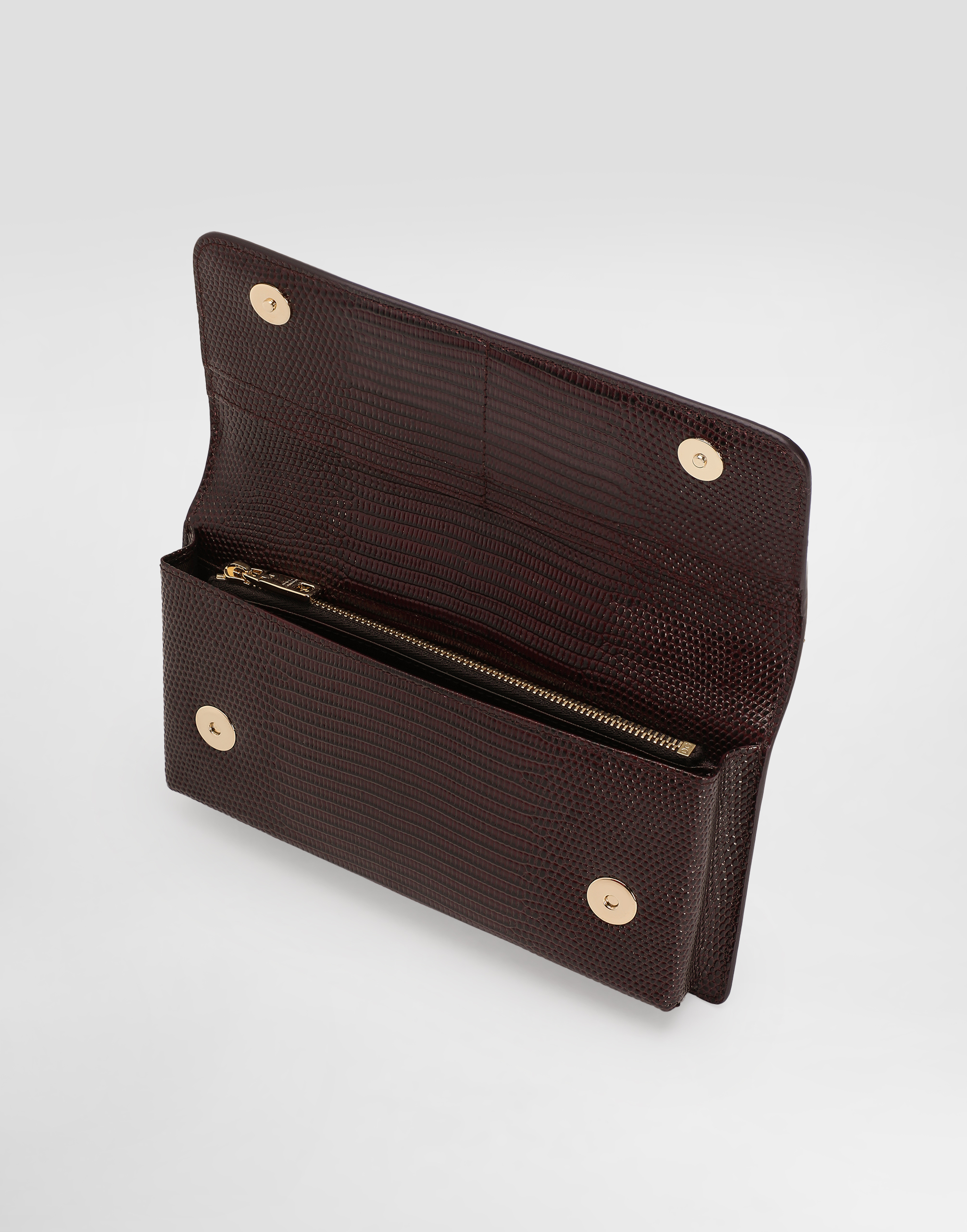 Iguana-print mini bag