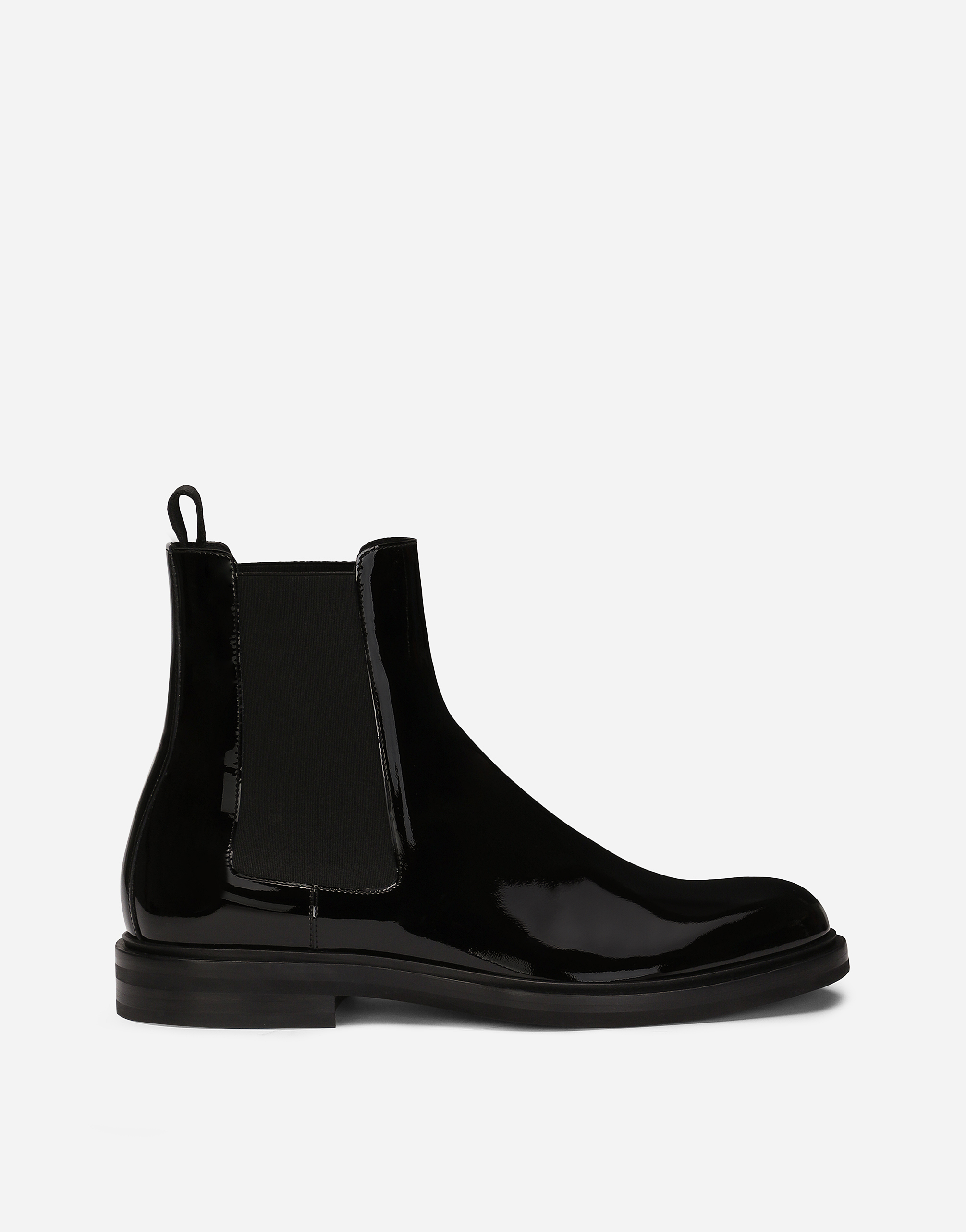 Dolce & Gabbana Calfskin Ankle Boots - Man Boots And Ankle Boots Black Leather