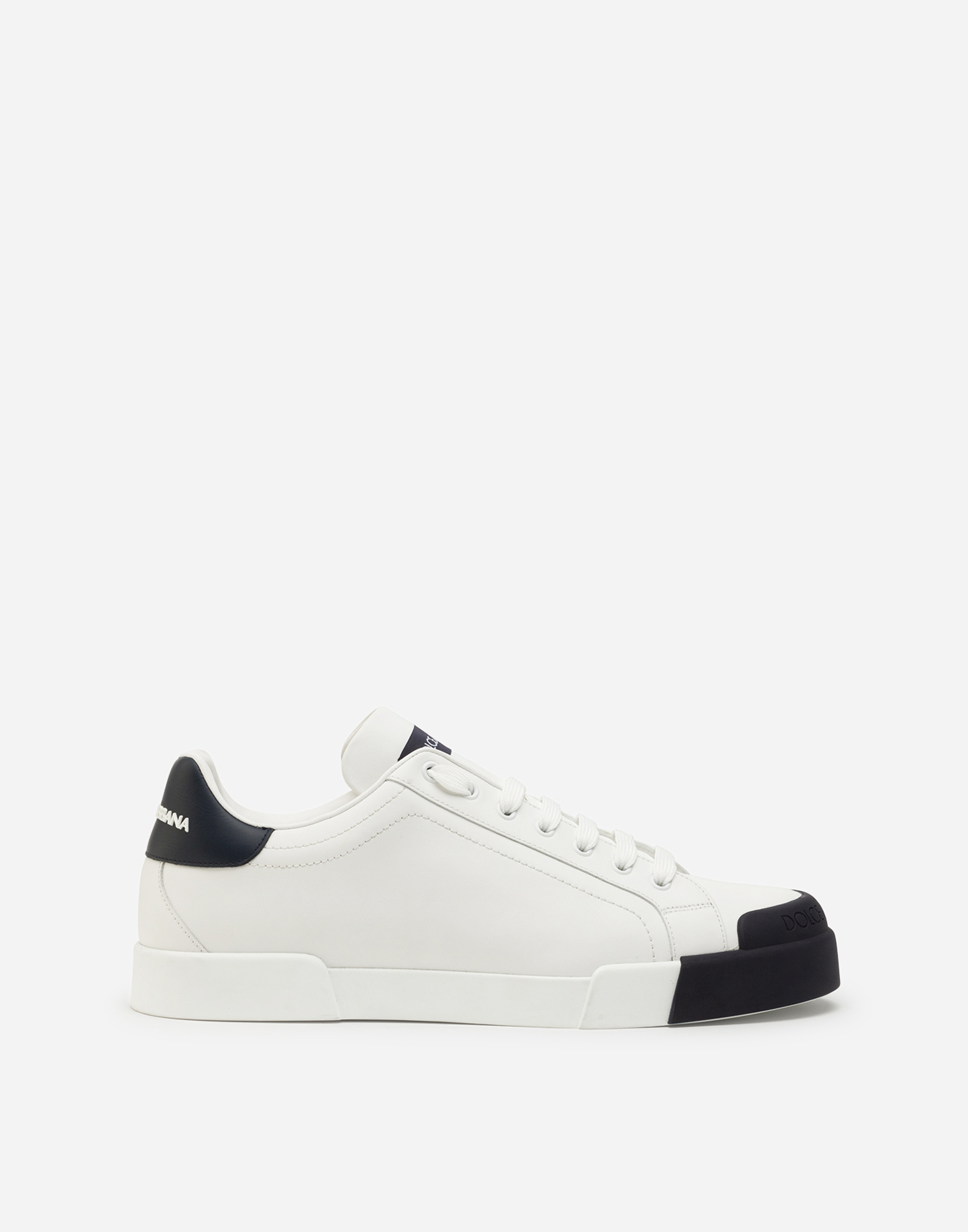 dolce & gabbana calfskin nappa portofino sneakers
