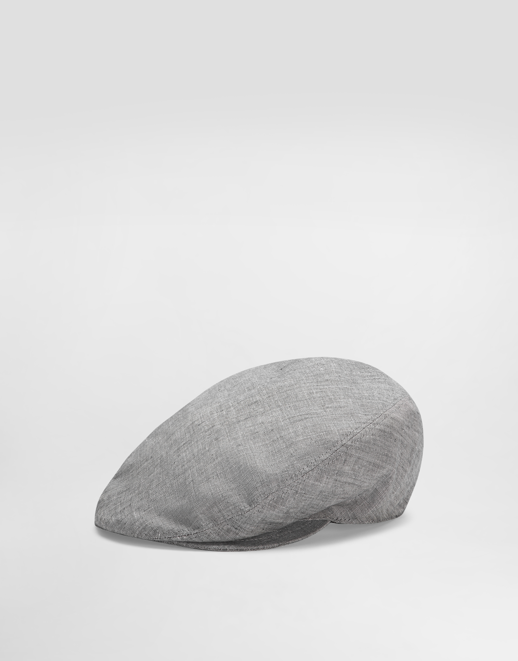 Flat cap washed linen canvas