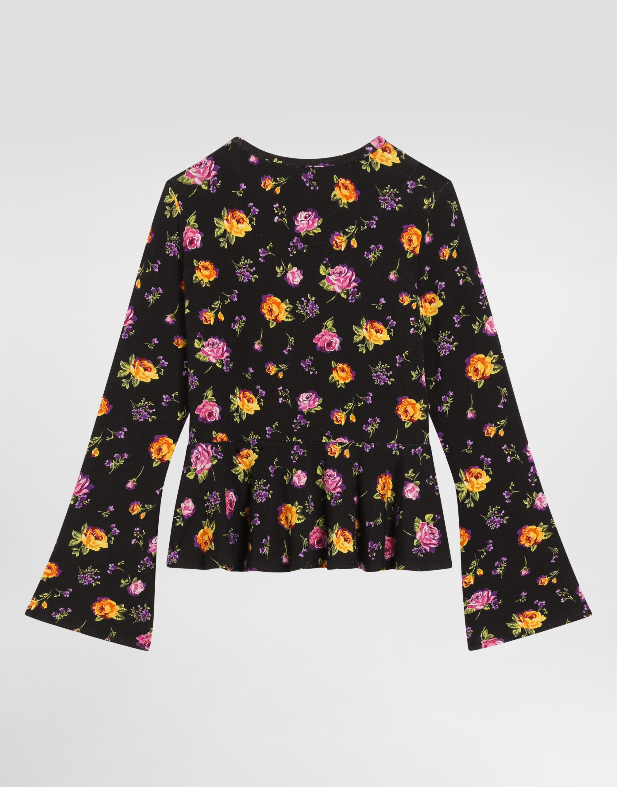  Dolce & Gabbana Dolce & Gabbana Small Flowers-print Jersey T-shirt - Woman T-shirts And Sweatshirts Multicolor 6 Years 