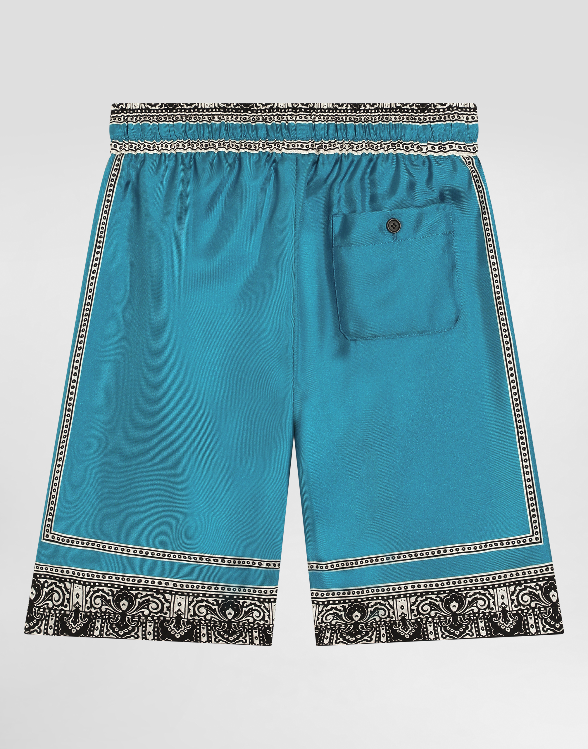 Dolce & Gabbana Bandanna-print Twill Shorts In Print