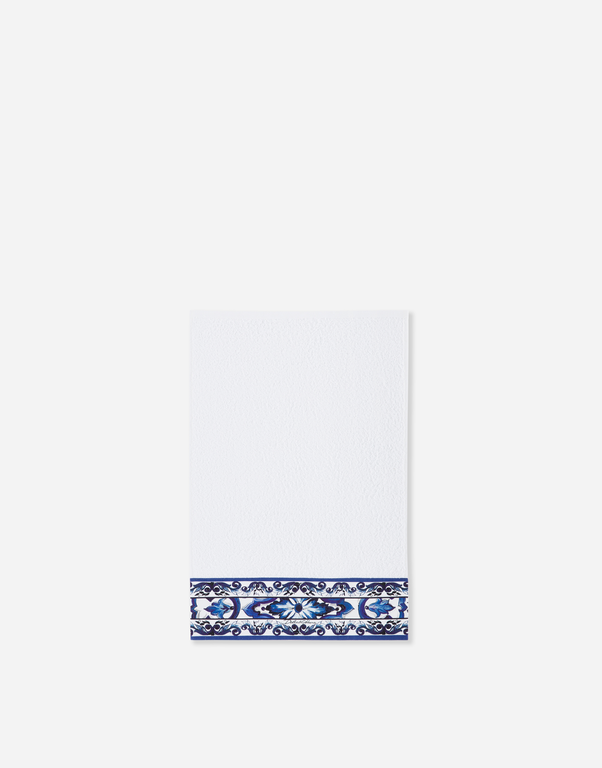 Dolce & Gabbana Set Of 5 Terry Cotton Towels In Multicolor