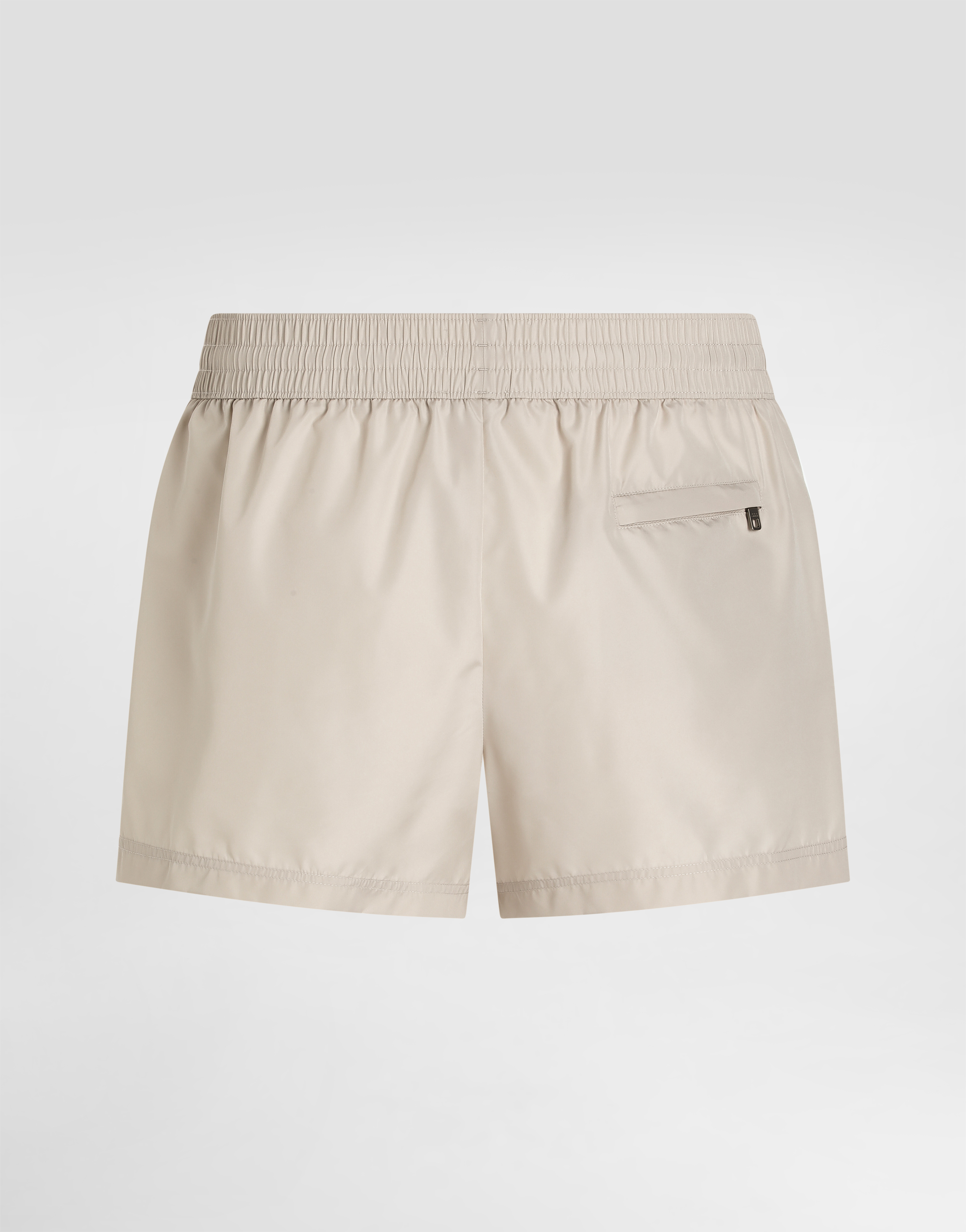 Dolce & Gabbana Short Swim Trunks With Tag In Beige