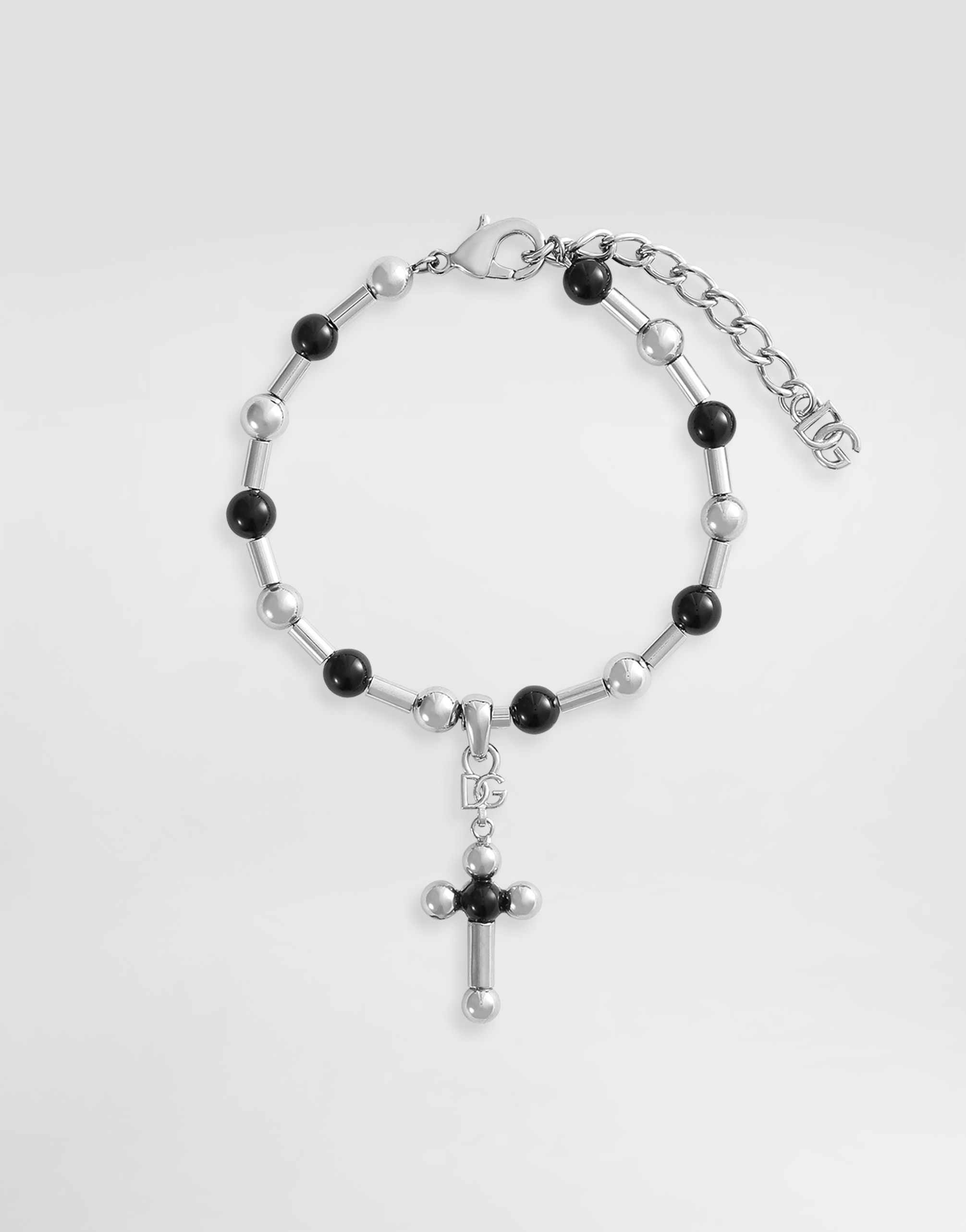 Dolce & Gabbana Bracelet With Cross And Spheres