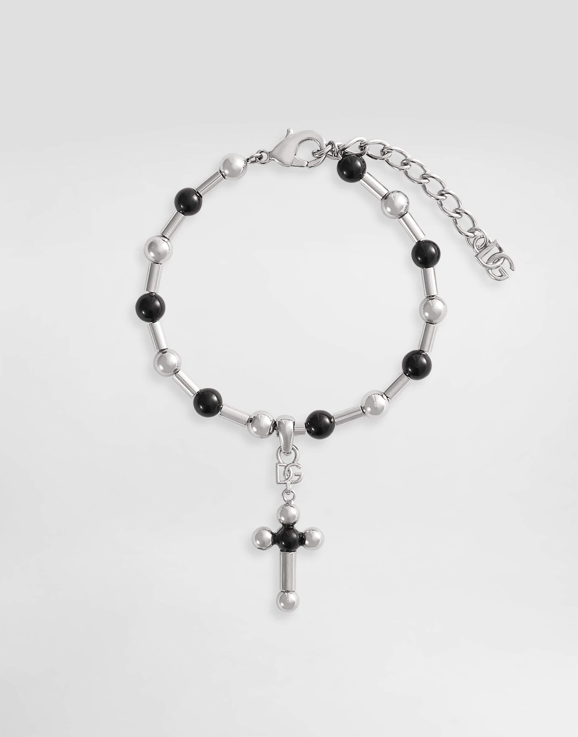 Dolce & Gabbana Bracelet With Cross And Spheres