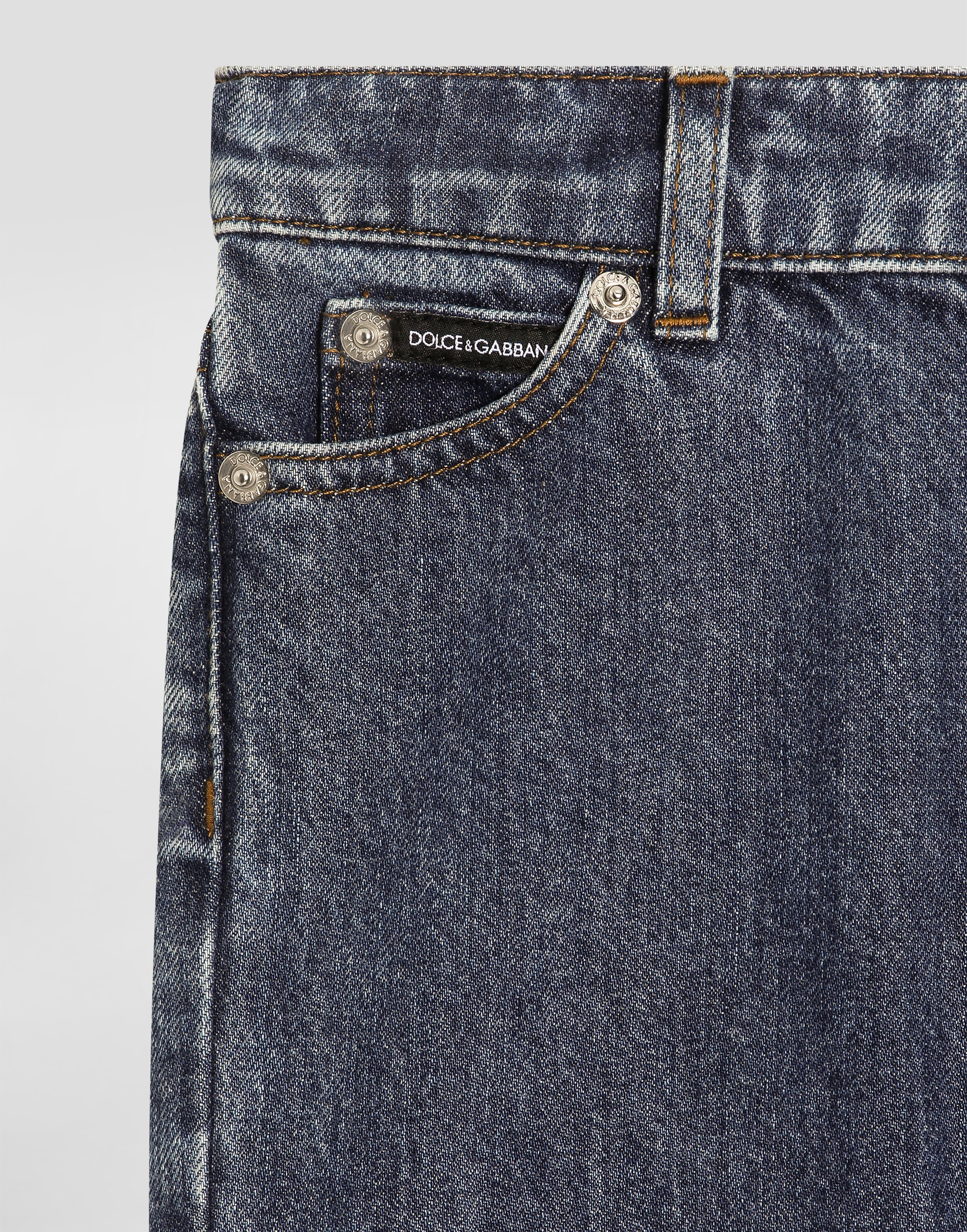 5-pocket denim trousers