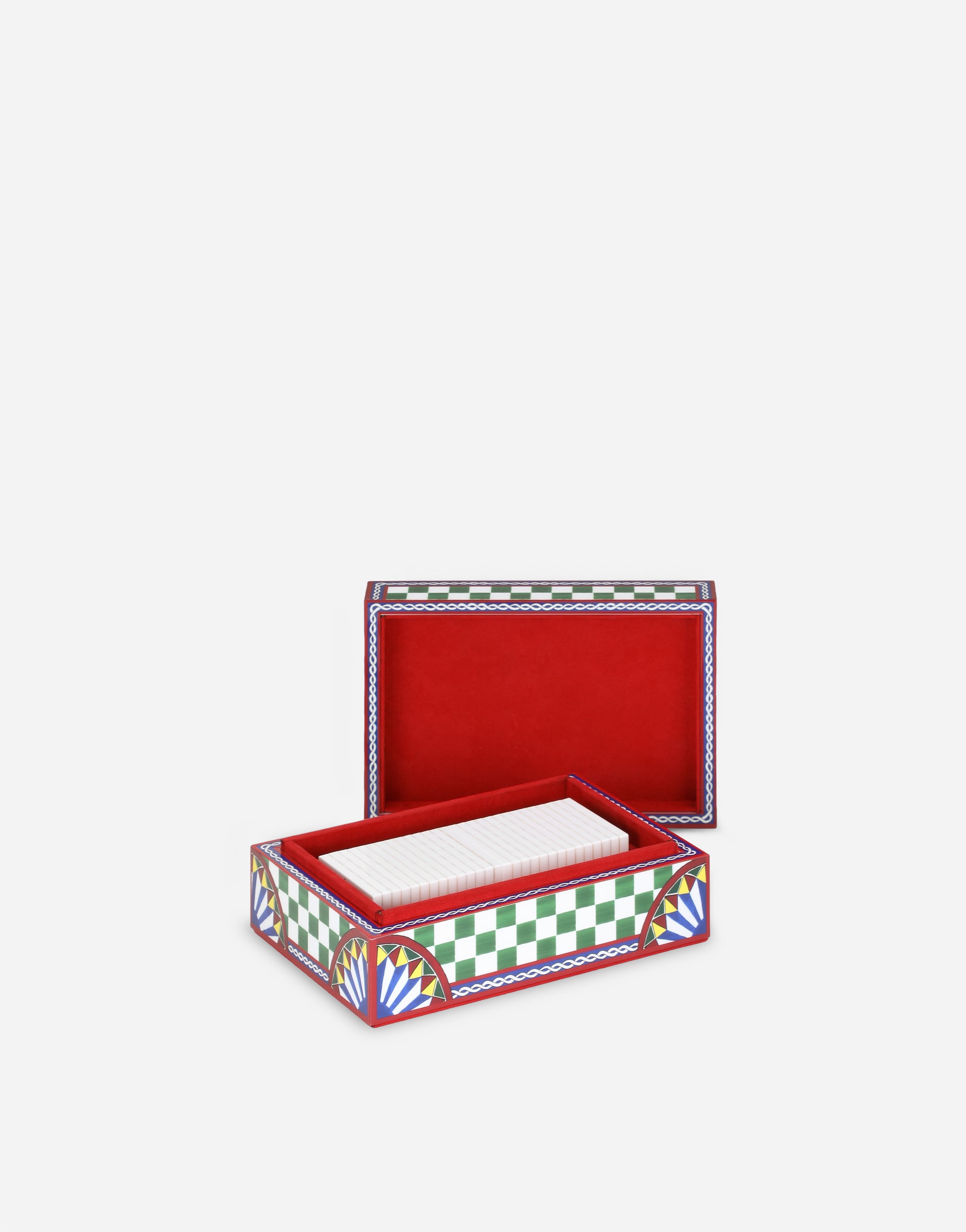 Plexiglass Domino Set in Multicolor | Dolce&Gabbana® US