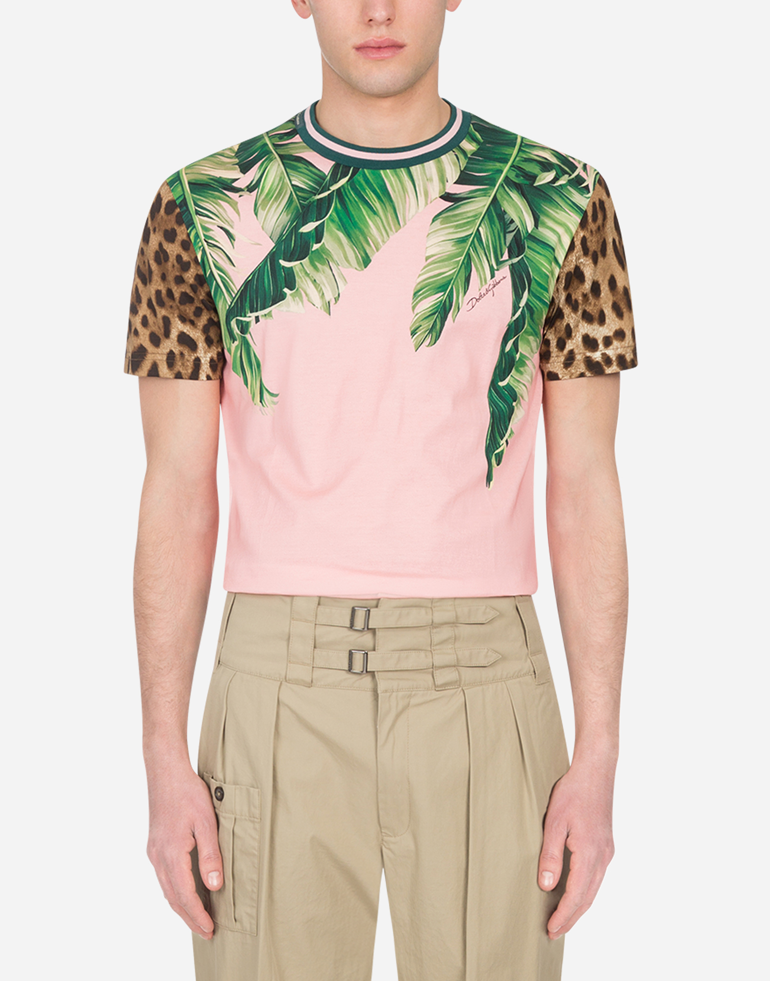T-Shirt Stampa Banano - Abbigliamento Uomo | Dolce&Gabbana