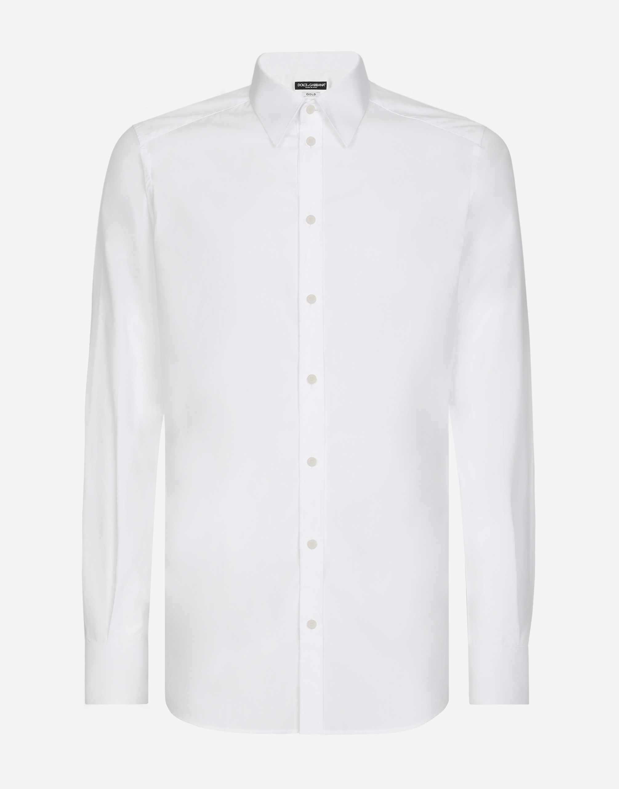 DOLCE & GABBANA COTTON GOLD-FIT SHIRT