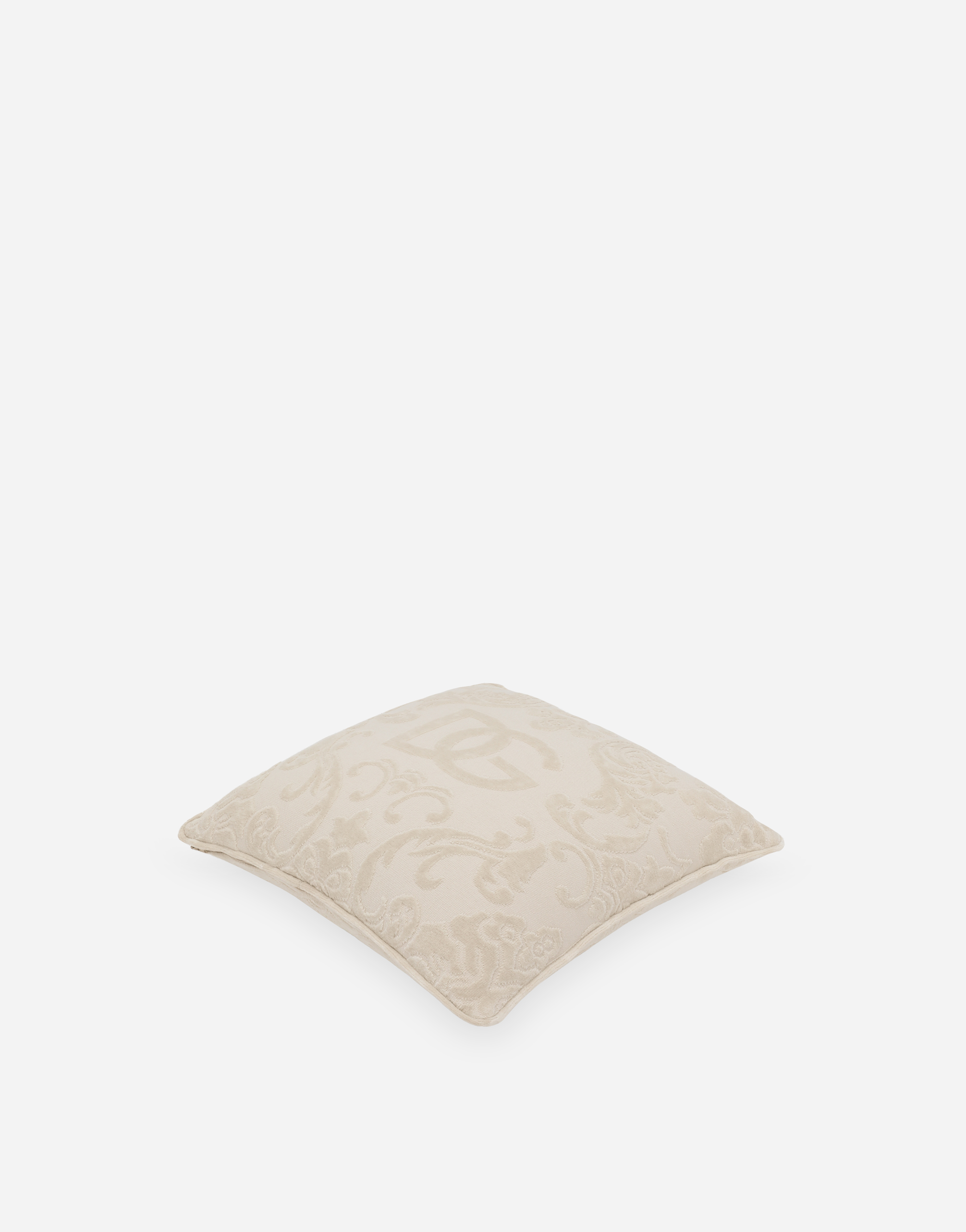 Shop Dolce & Gabbana Cotton Terry Outdoor Cushion In Multicolor