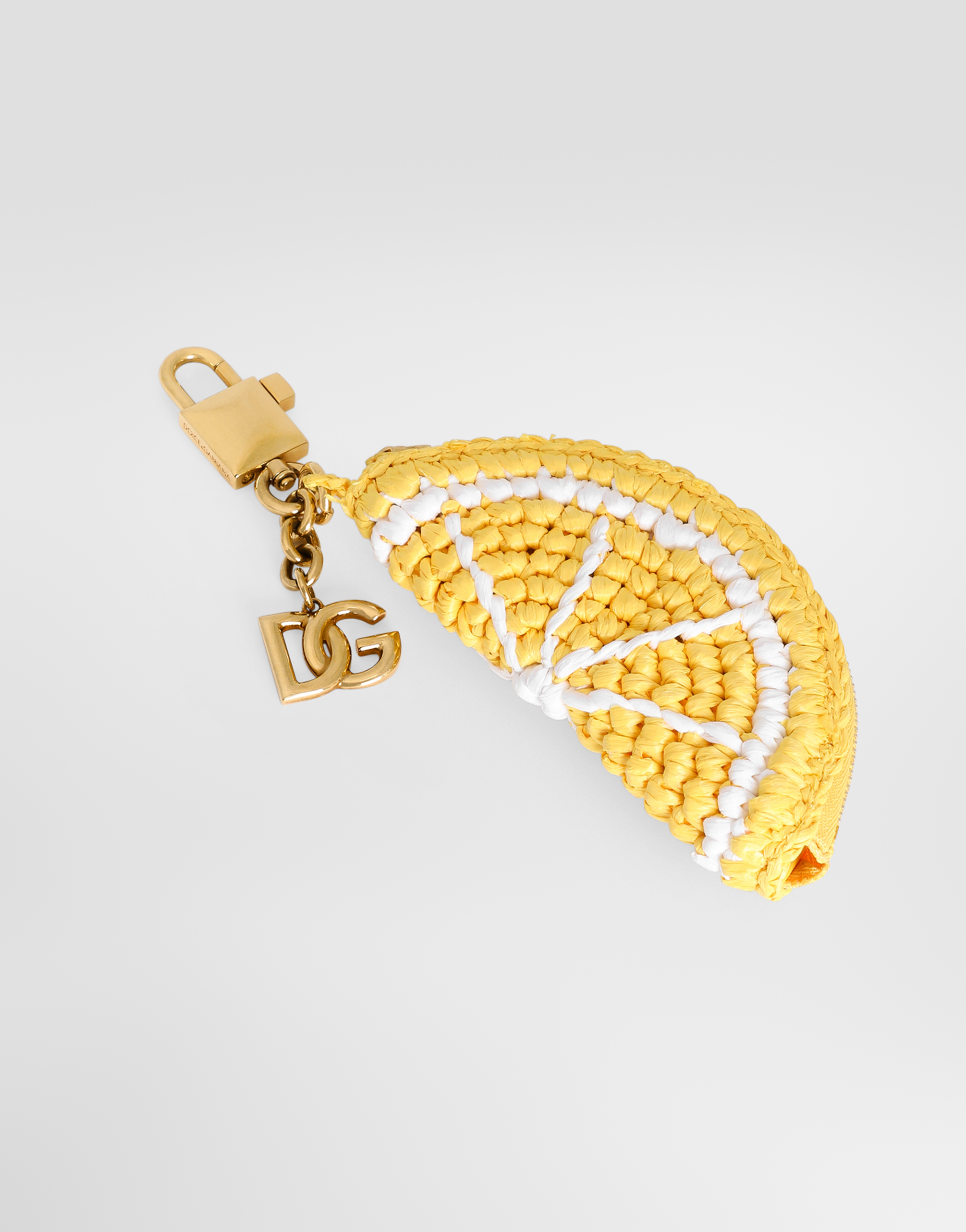  Dolce & Gabbana P.chiavi Pelletteria - Frau Collection Yellow Onesize 