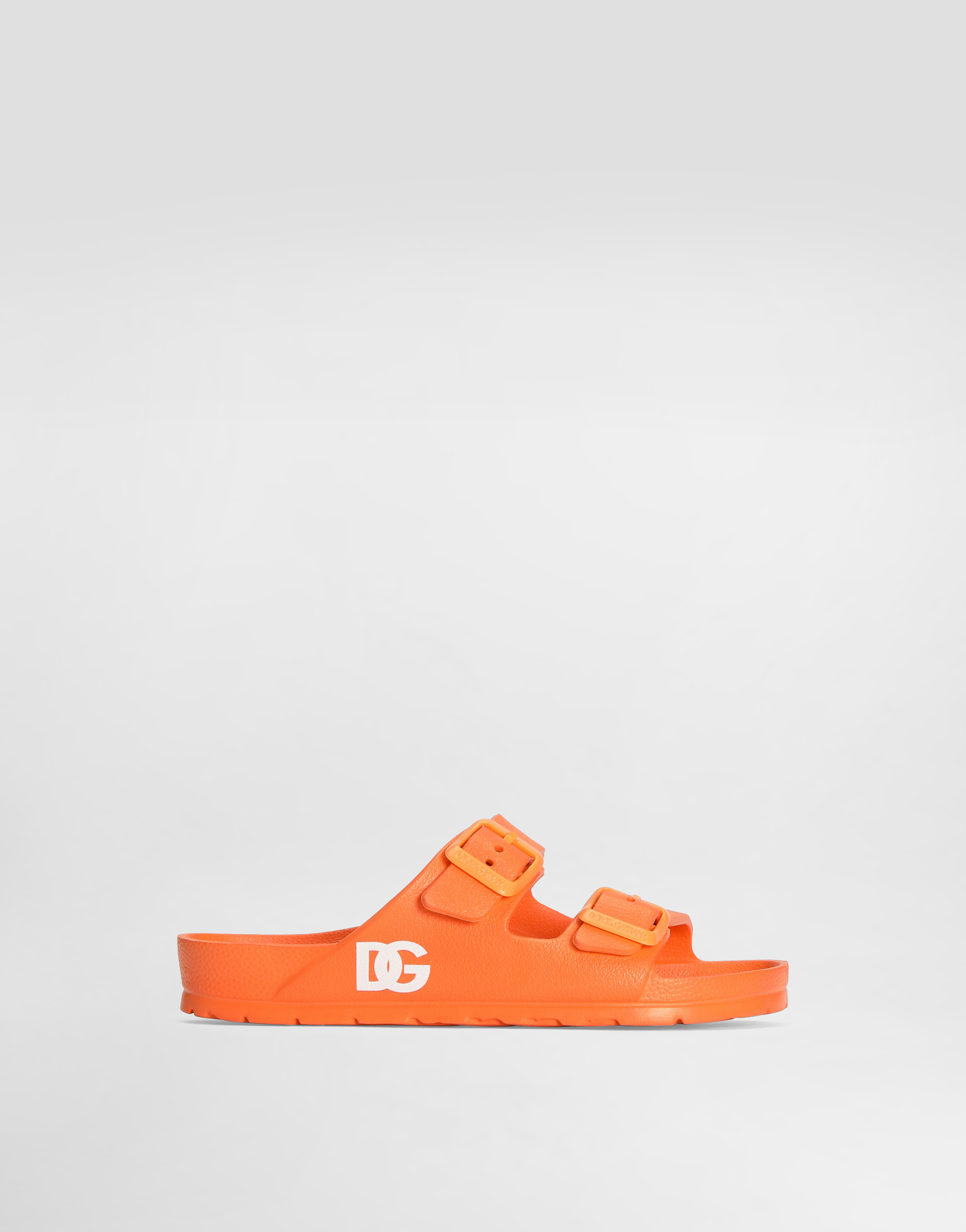 Orangeのメンズ ビーチウェア スリッパ | Dolce&Gabbana®