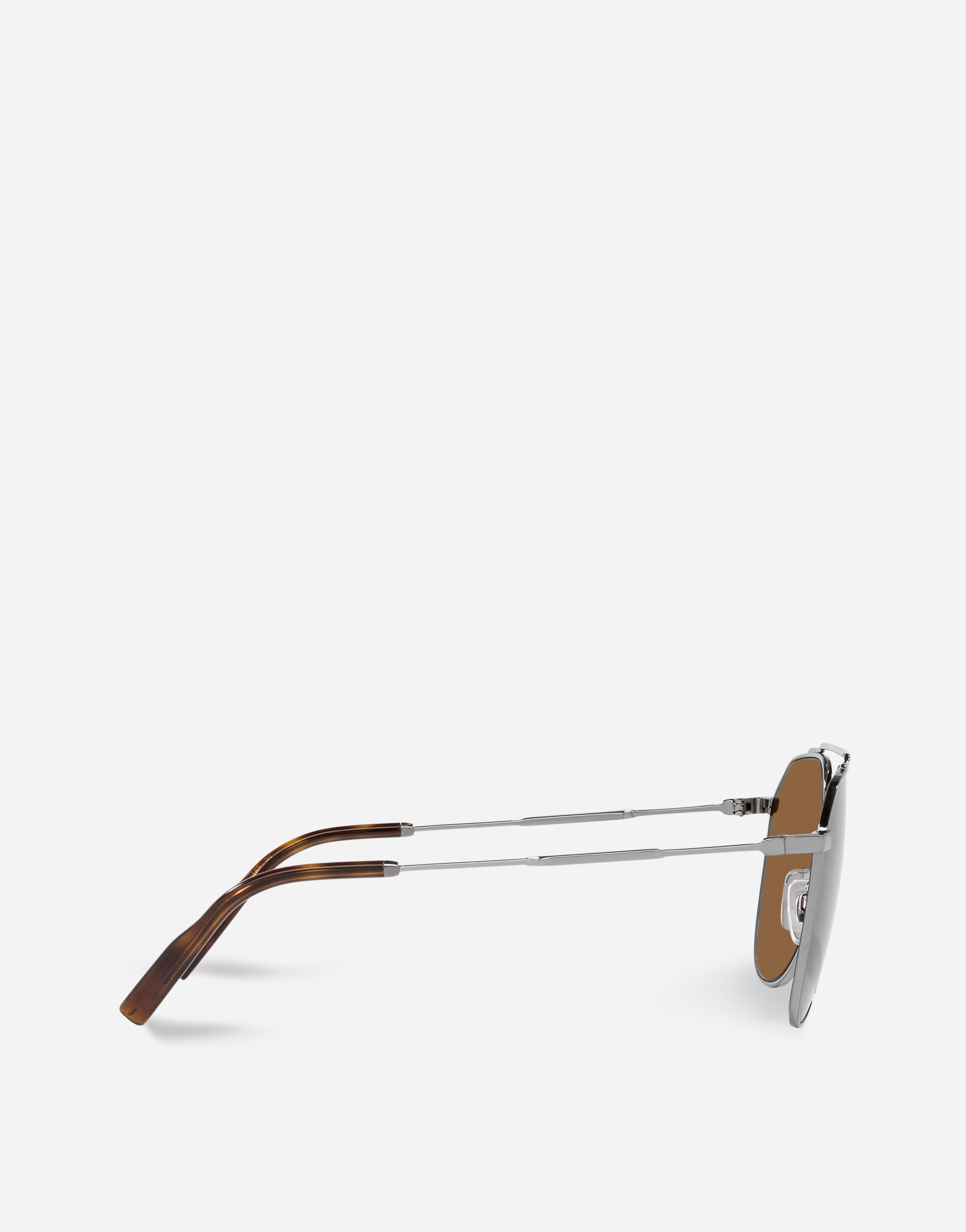 DOLCE & GABBANA DIAGONAL CUT SUNGLASSES