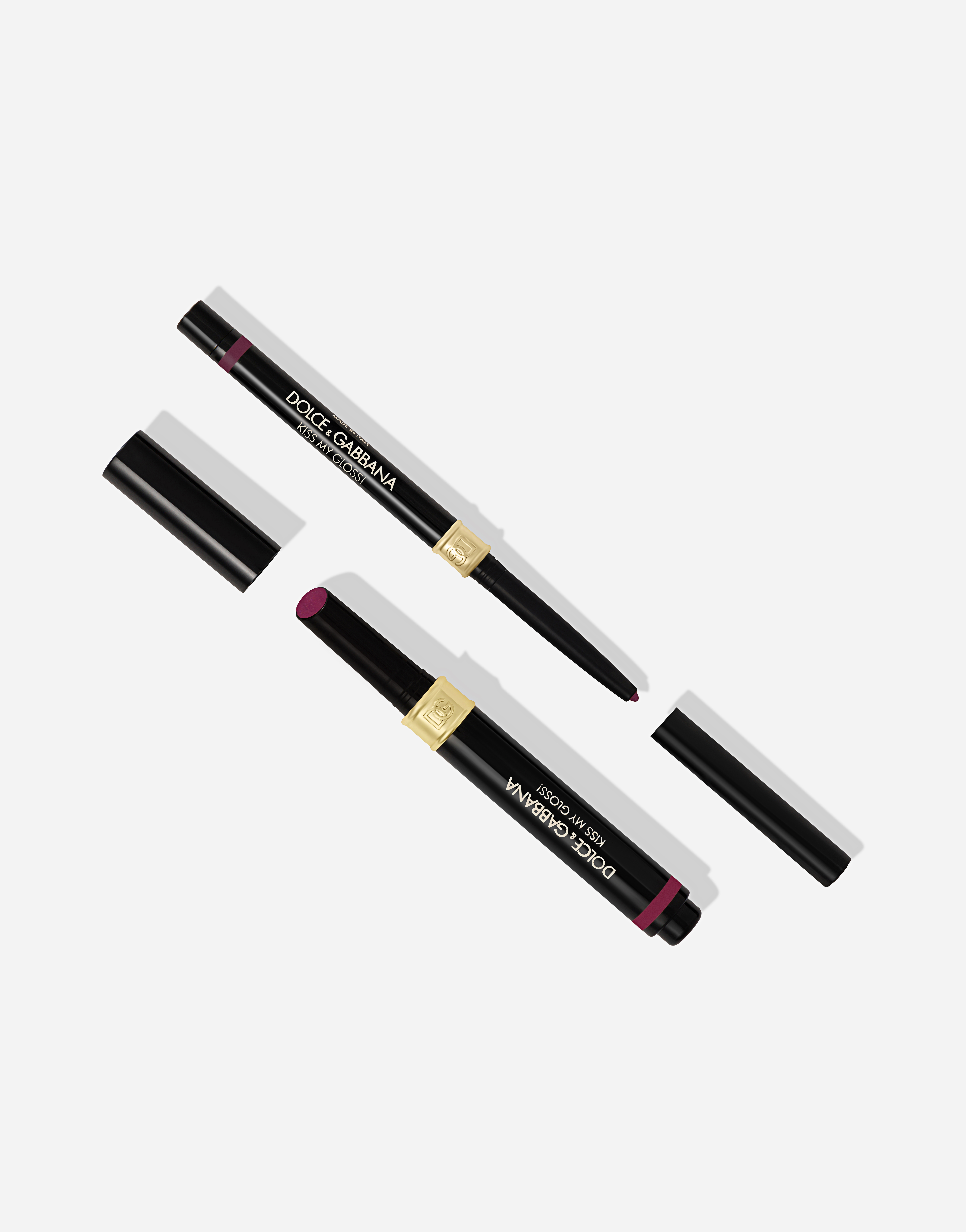 Dolce & Gabbana Kiss My Gloss! In 06 Bite - Rich Berry Liner And Berry Perlescent Gloss