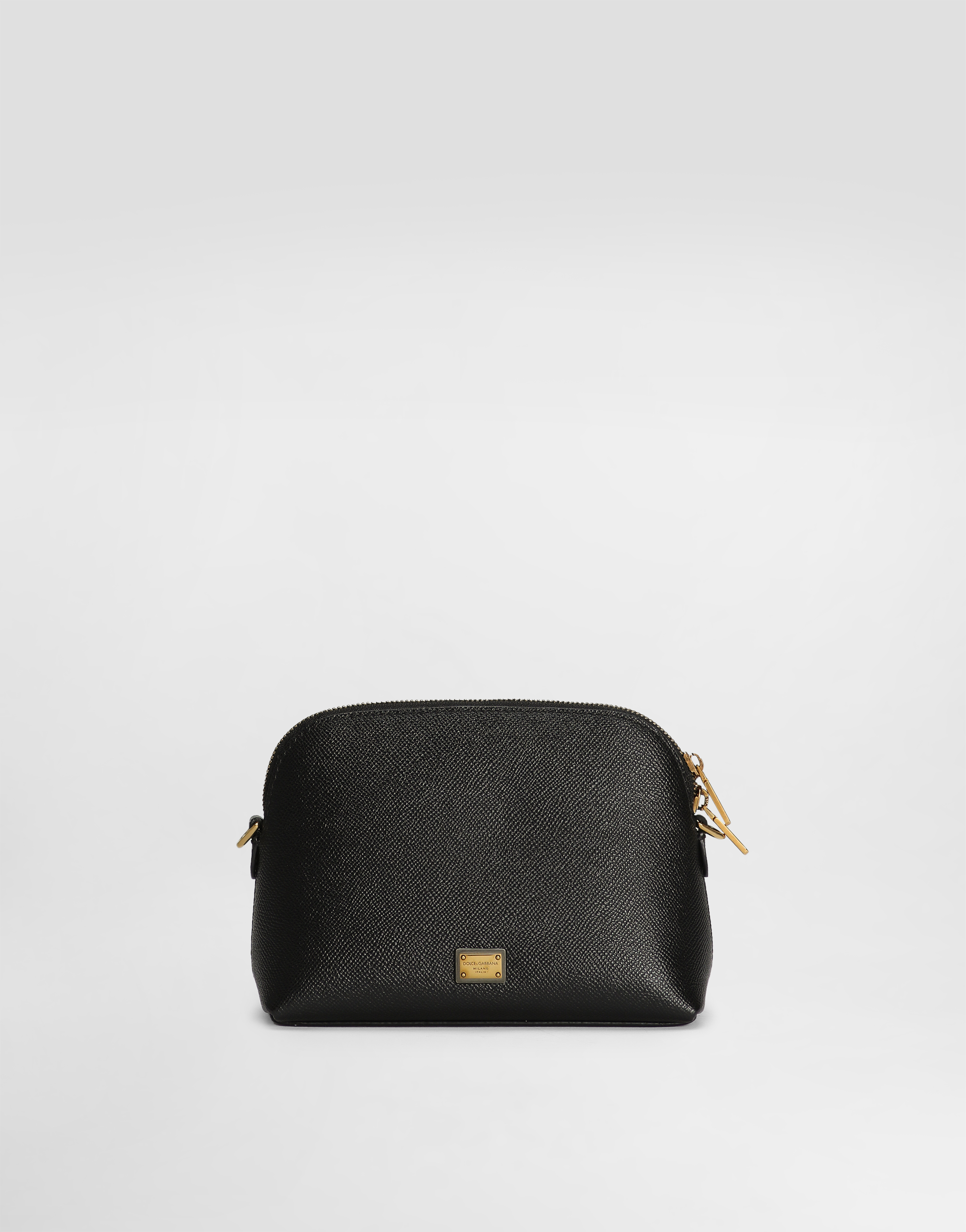 Dolce & Gabbana Calfskin Mini Bag In Black