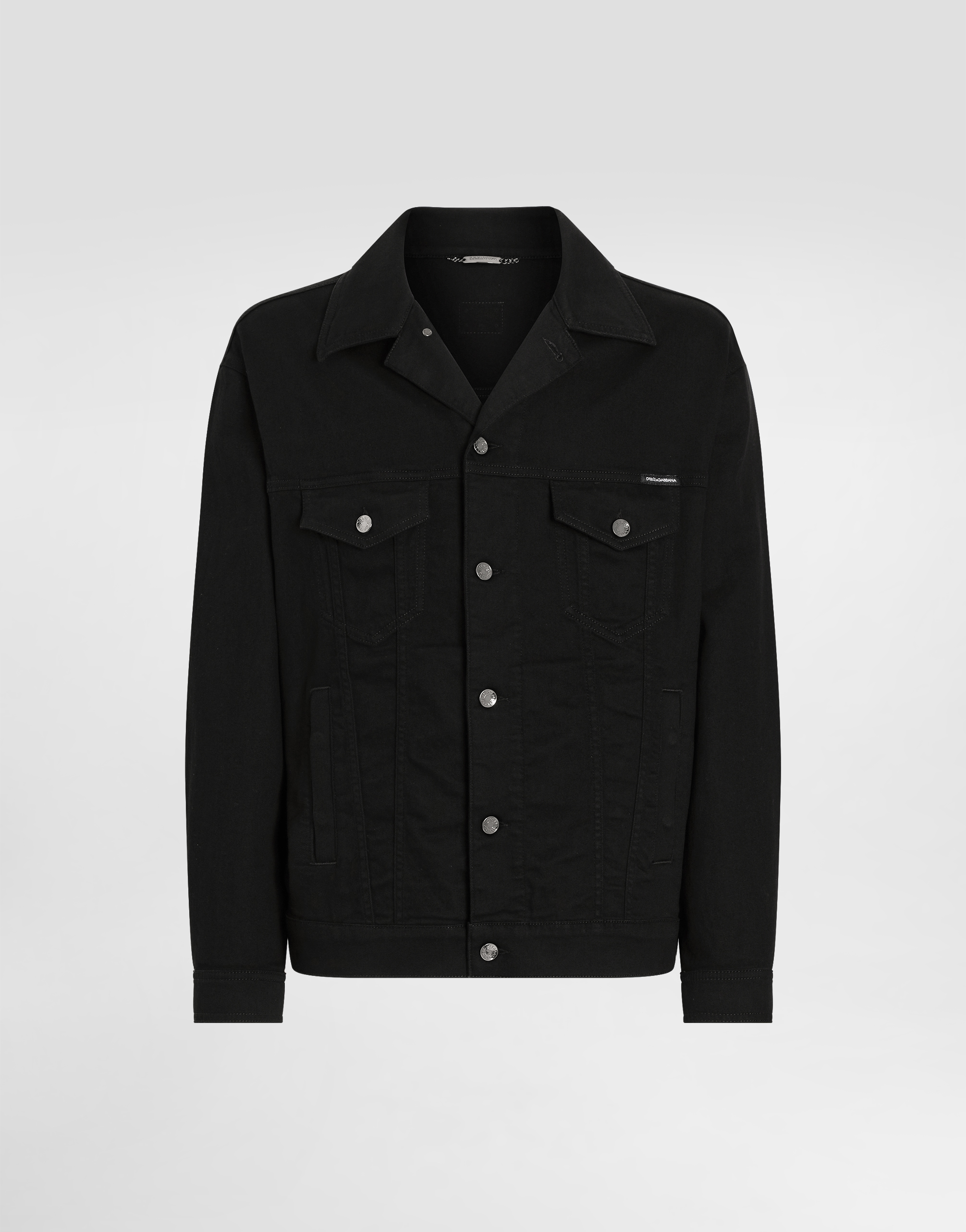 Dolce & Gabbana - Teen Boys Black Hooded Windbreaker Jacket