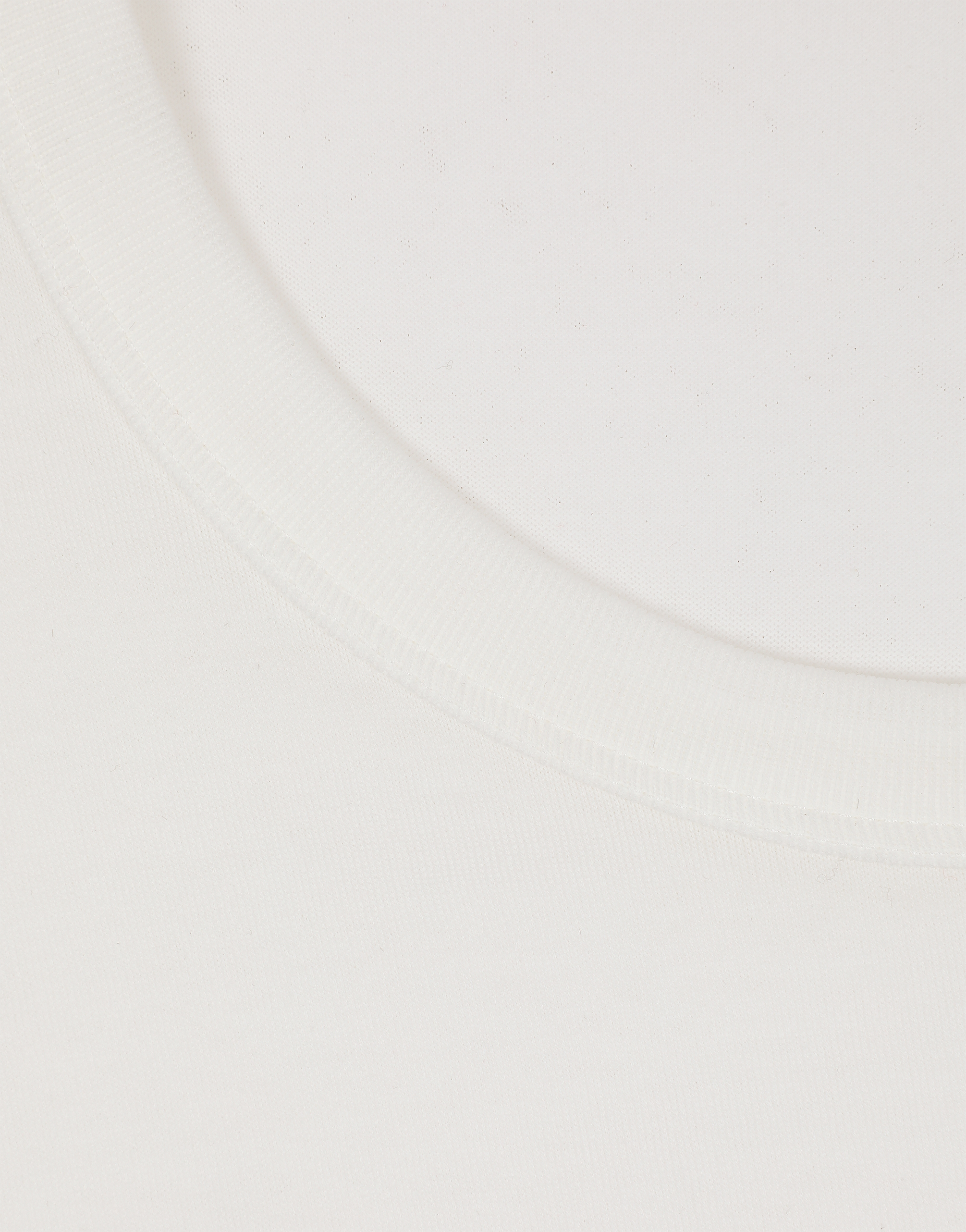 Cotton T-shirt with heraldic DG logo patch