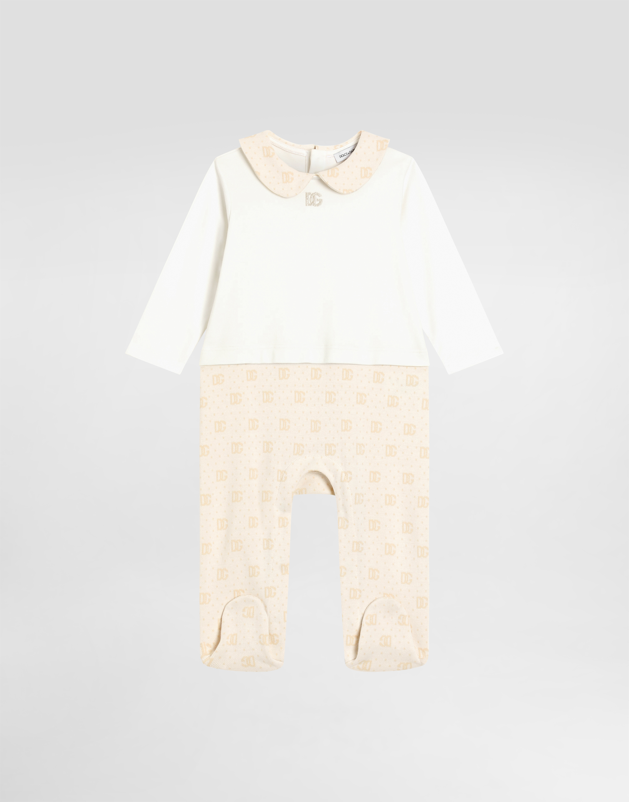 Dolce & Gabbana 3-piece Gift Set In Interlock And Jacquard With Dg Logo Embroidery - Mann Geschenk-set Und Body Mehrfarbig 0/3 Months 