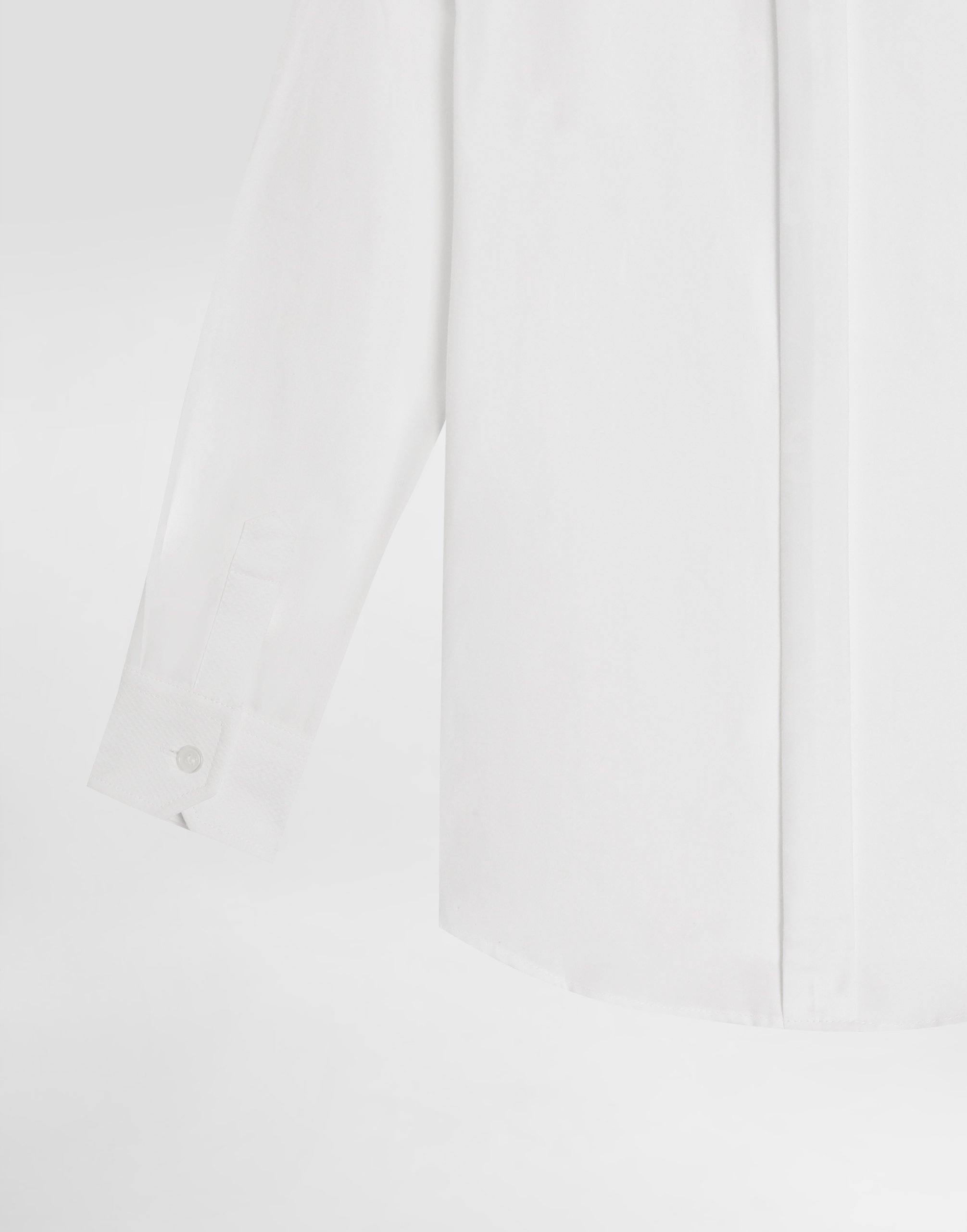 Poplin jacquard shirt with DG logo