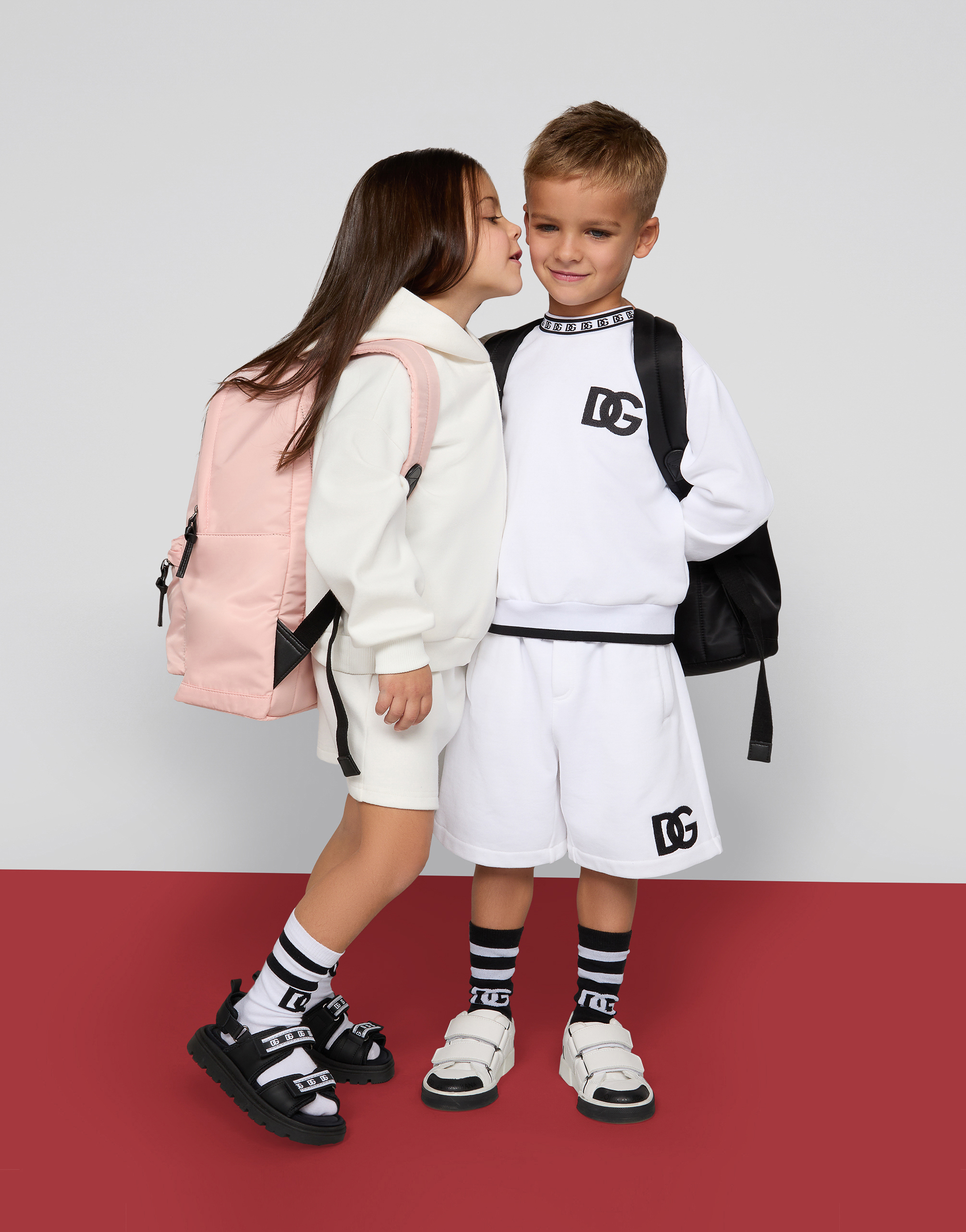 Nylon backpack with DG logo