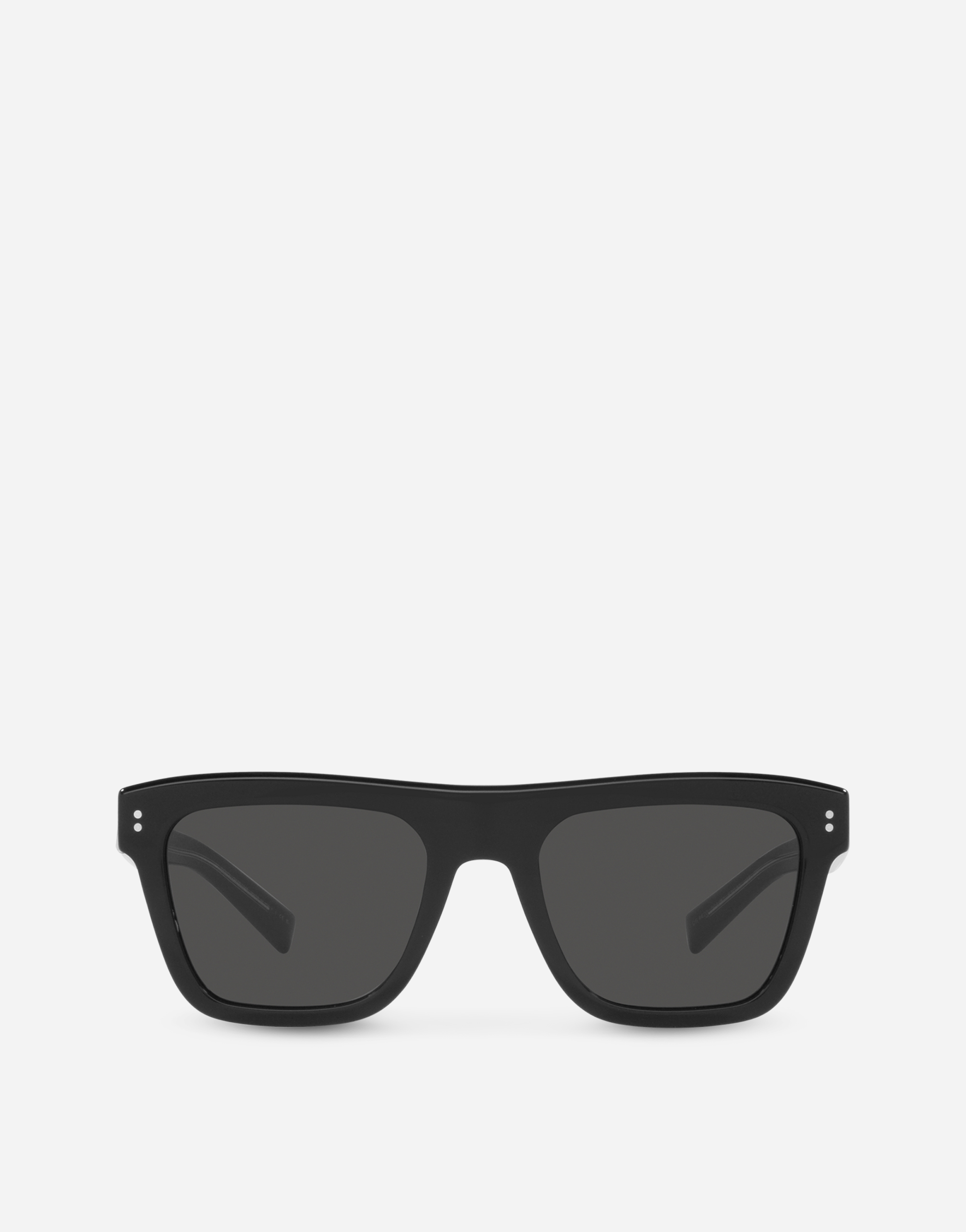 Dolce & Gabbana Domenico Sunglasses - Woman Sunglasses Black Acetate Onesize