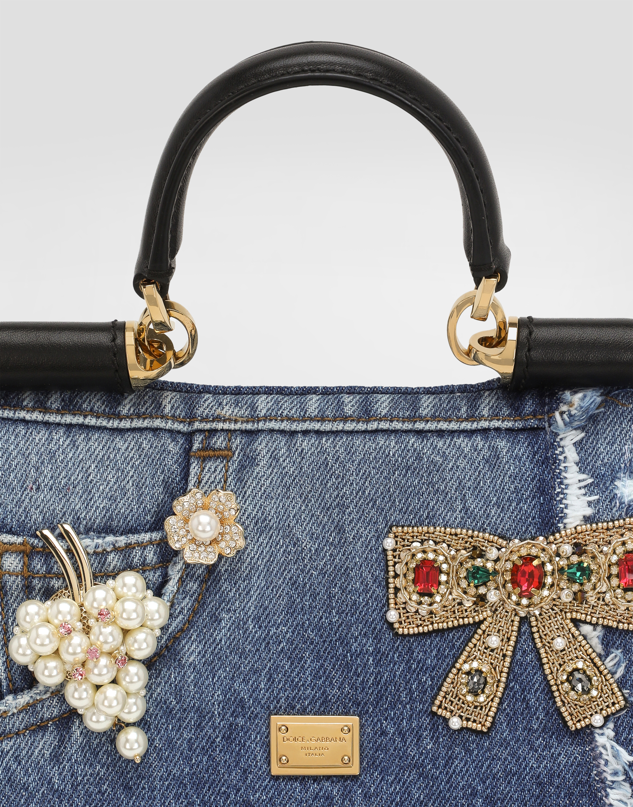 My Sicily denim handbag