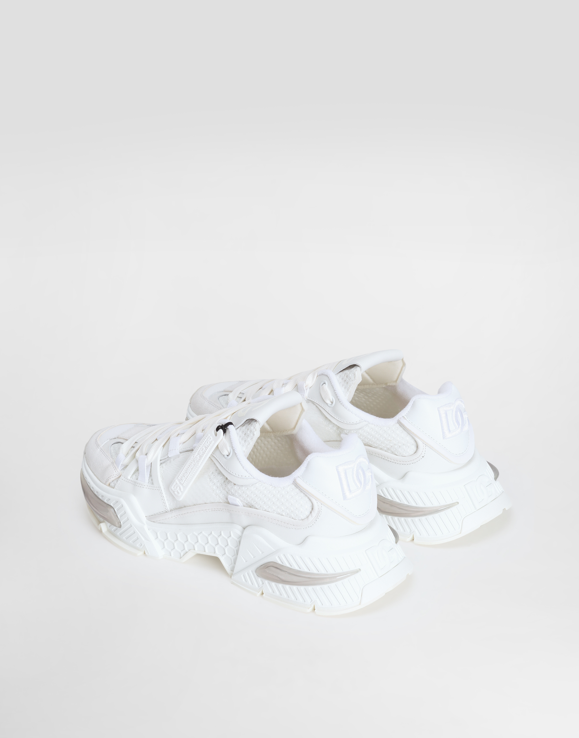 DOLCE & GABBANA MIXED-MATERIAL AIRMASTER SNEAKERS