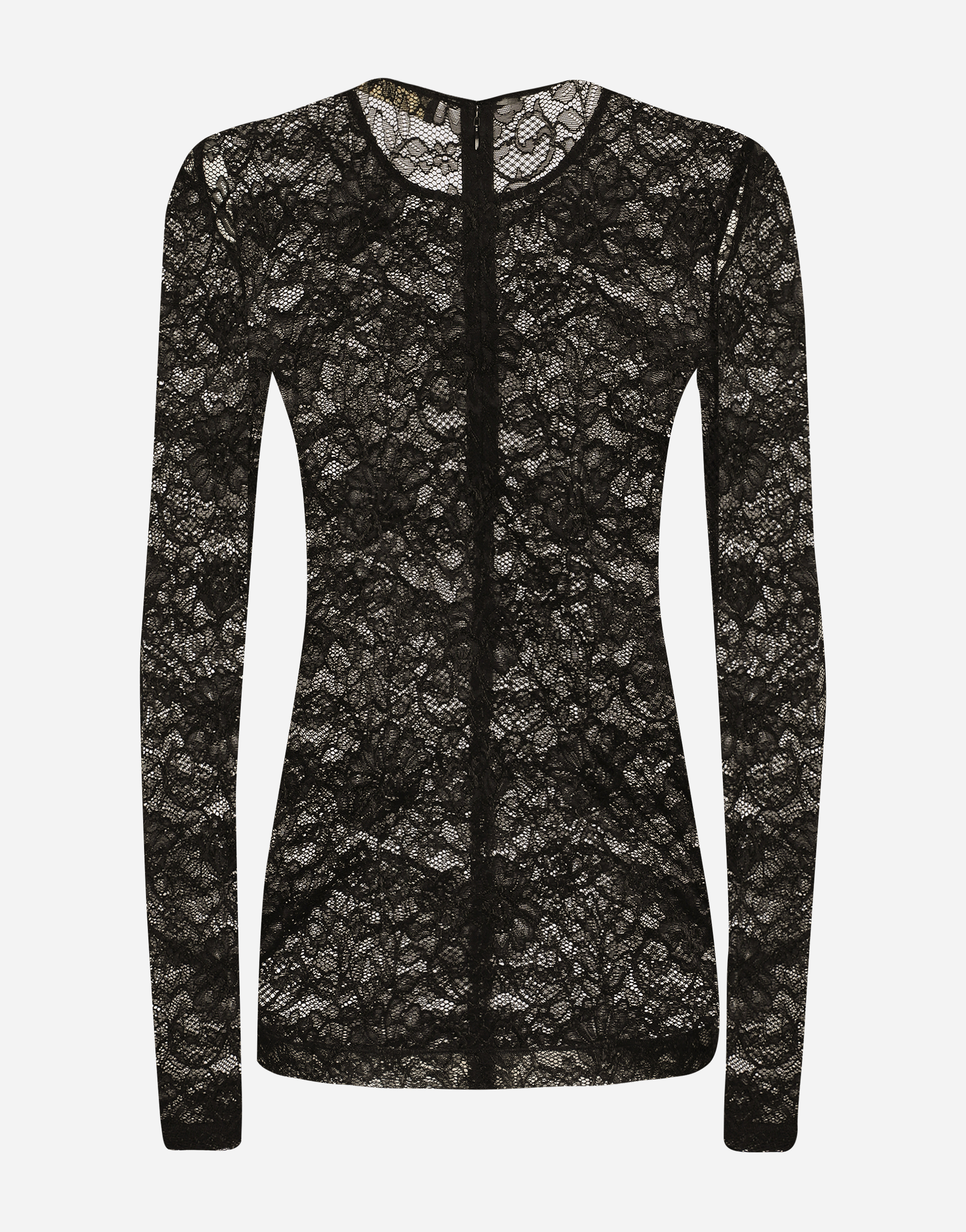 Shop Dolce & Gabbana Tshirt Mlunga Giro In Black