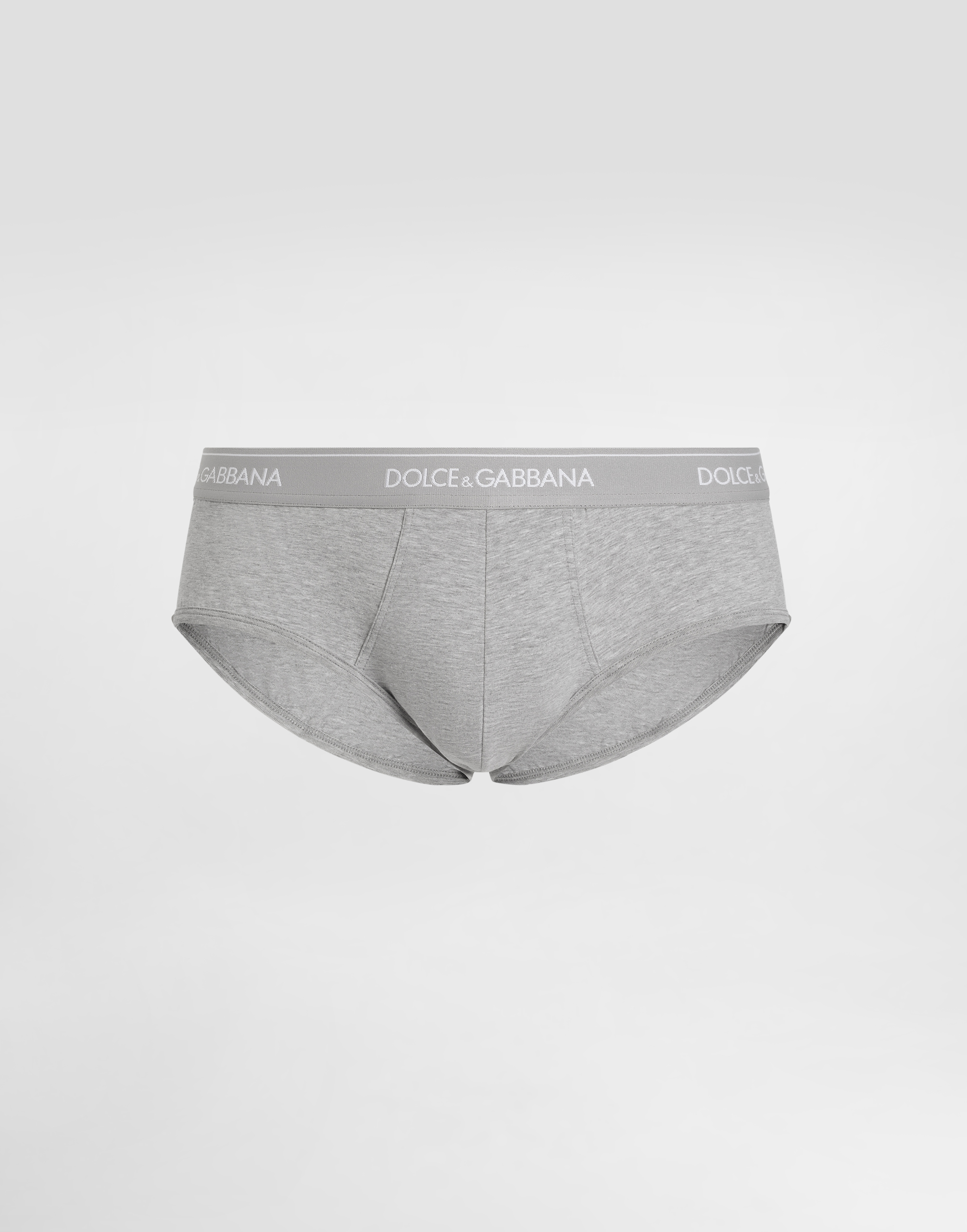 Dolce & Gabbana Stretch Jersey Regular-fit Brando Briefs 3-pack In Multicolor